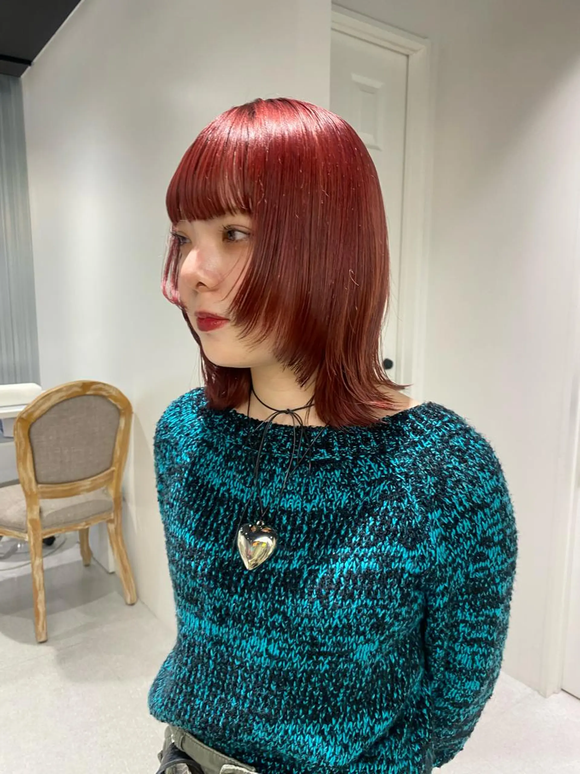 ミディアム カラー ボブ無料募集🎀 SERA🩰のヘアスタイル