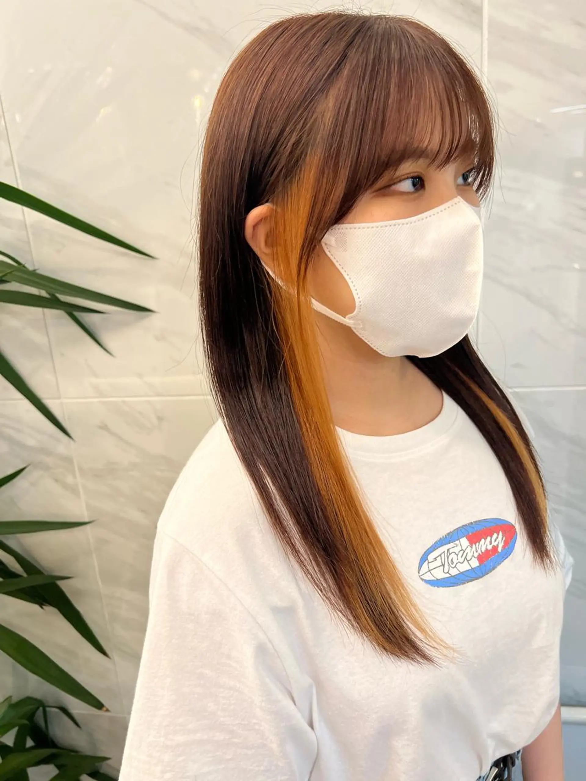 ロング カット ヘアカラー 🩶韓国/似合わせ/ さわ🩶のヘアスタイル