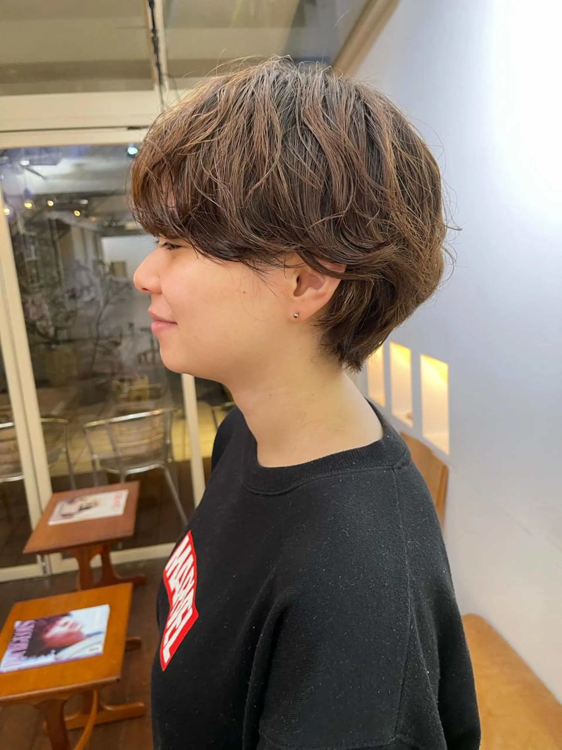 ショート カラー パーマ メイクス表参道所属・ショート/ボブ 矢野湧也のヘアスタイル