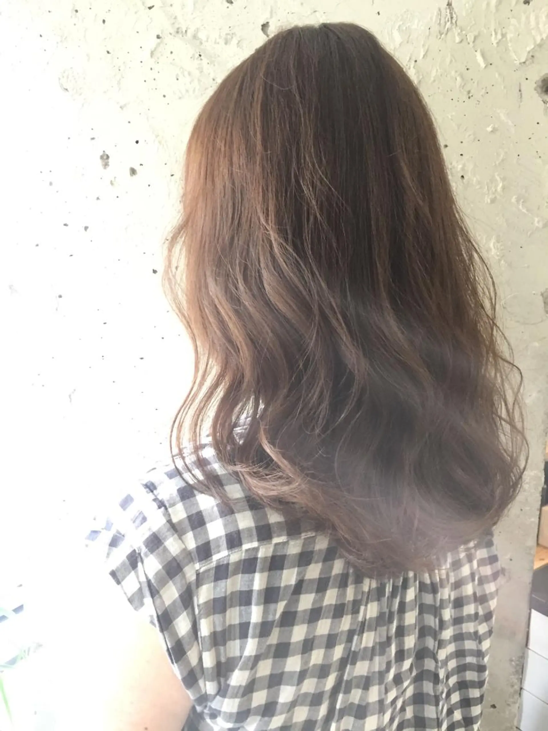 セミロング カット パーマ to heart 十三店所属・稲田 結衣夏のヘアスタイル