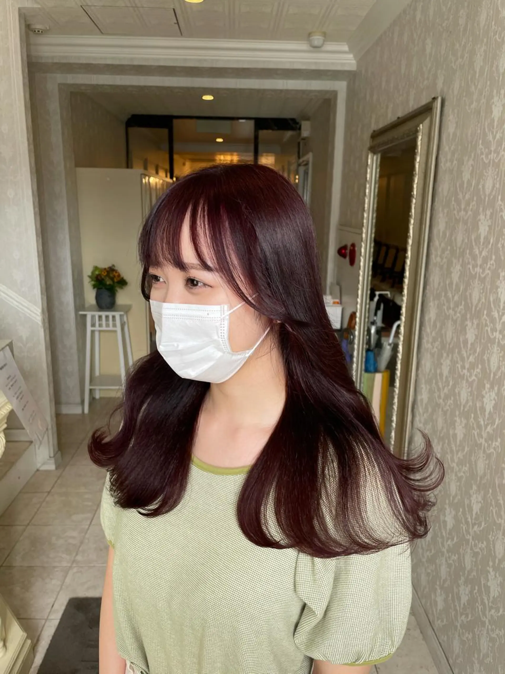 ロング カット ヘアカラー トリートメント hair  studio A.R.S所属・烏丸/艶髪/レイヤー /韓国風/廣瀬尚輝のヘアスタイル