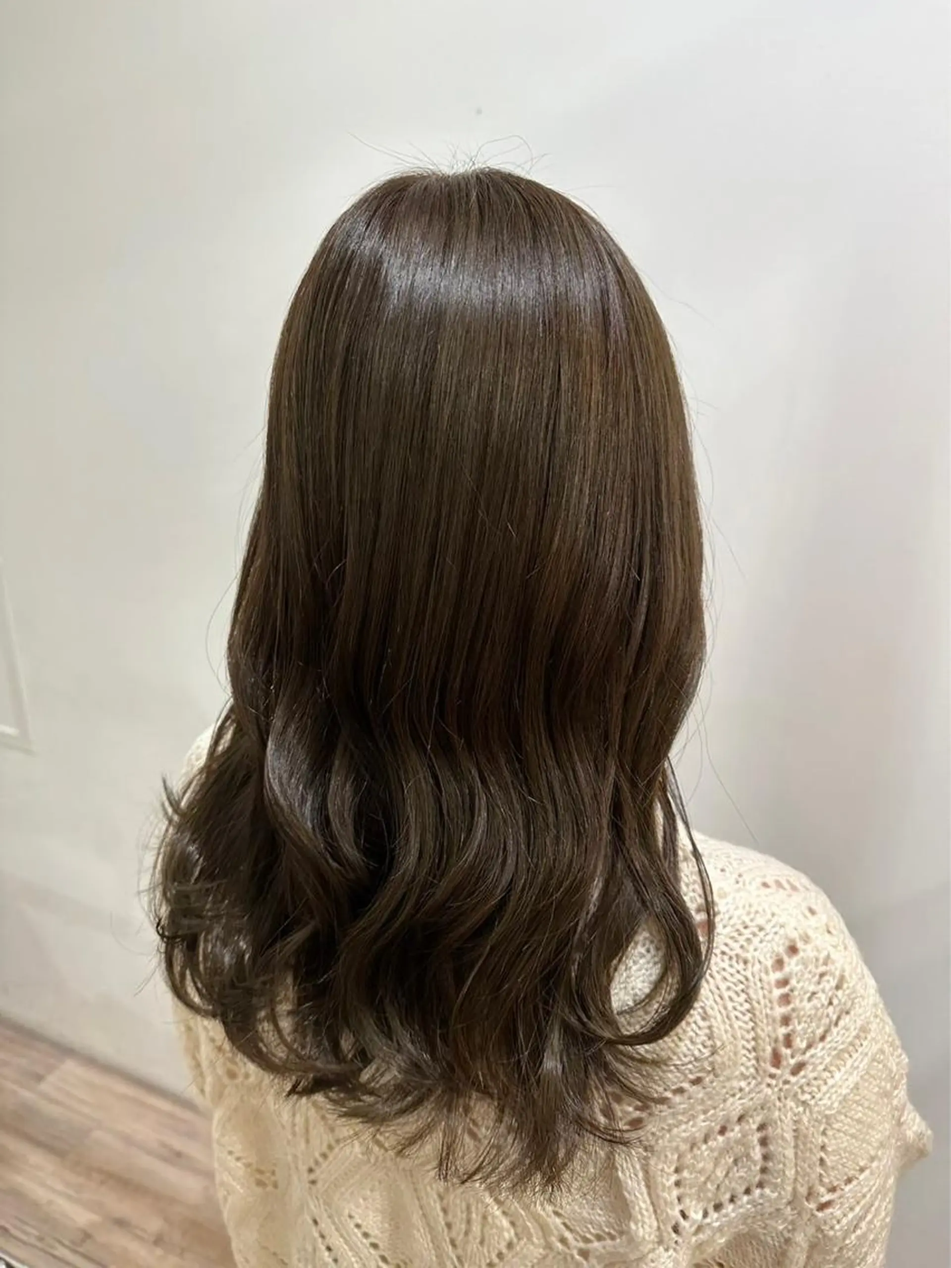 ロング ヘアカラー つじ みさきのヘアスタイル