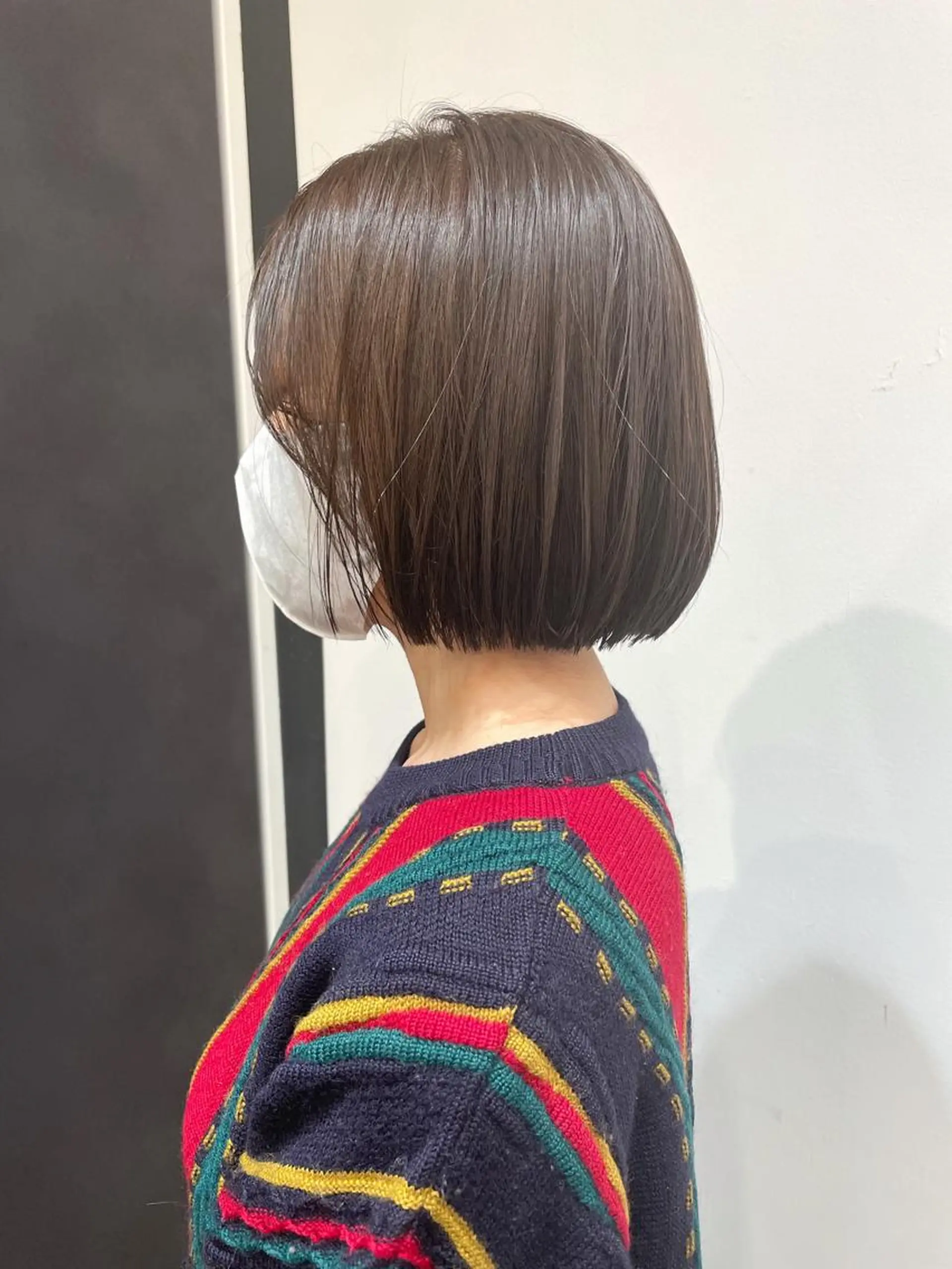 ショート 切りっぱなしボブ ボブ volta∞knot所属・狩野 羅夢のヘアスタイル