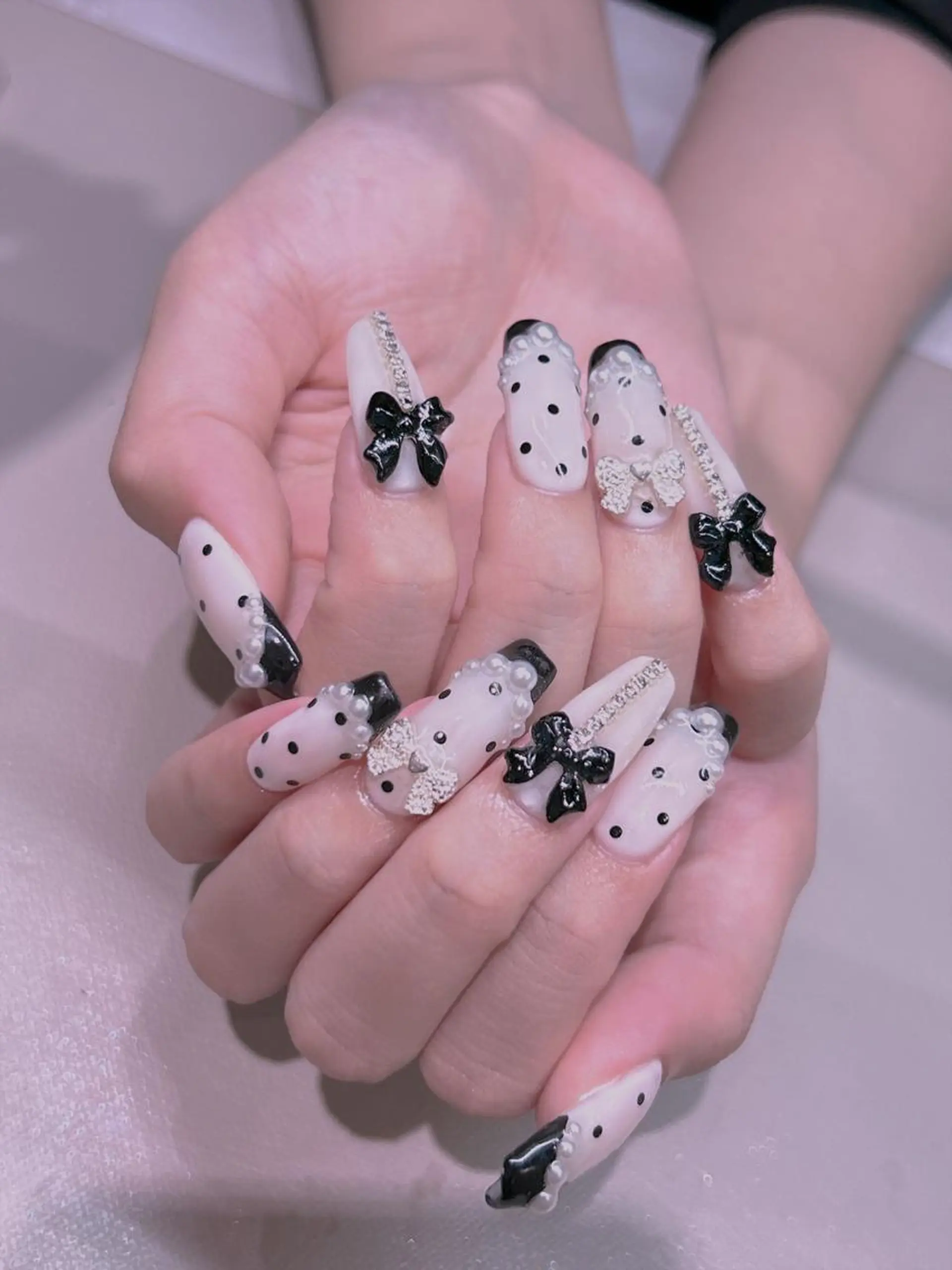 ネイル ハンドネイル 長さだし専門店 M2　rikaのネイルデザイン