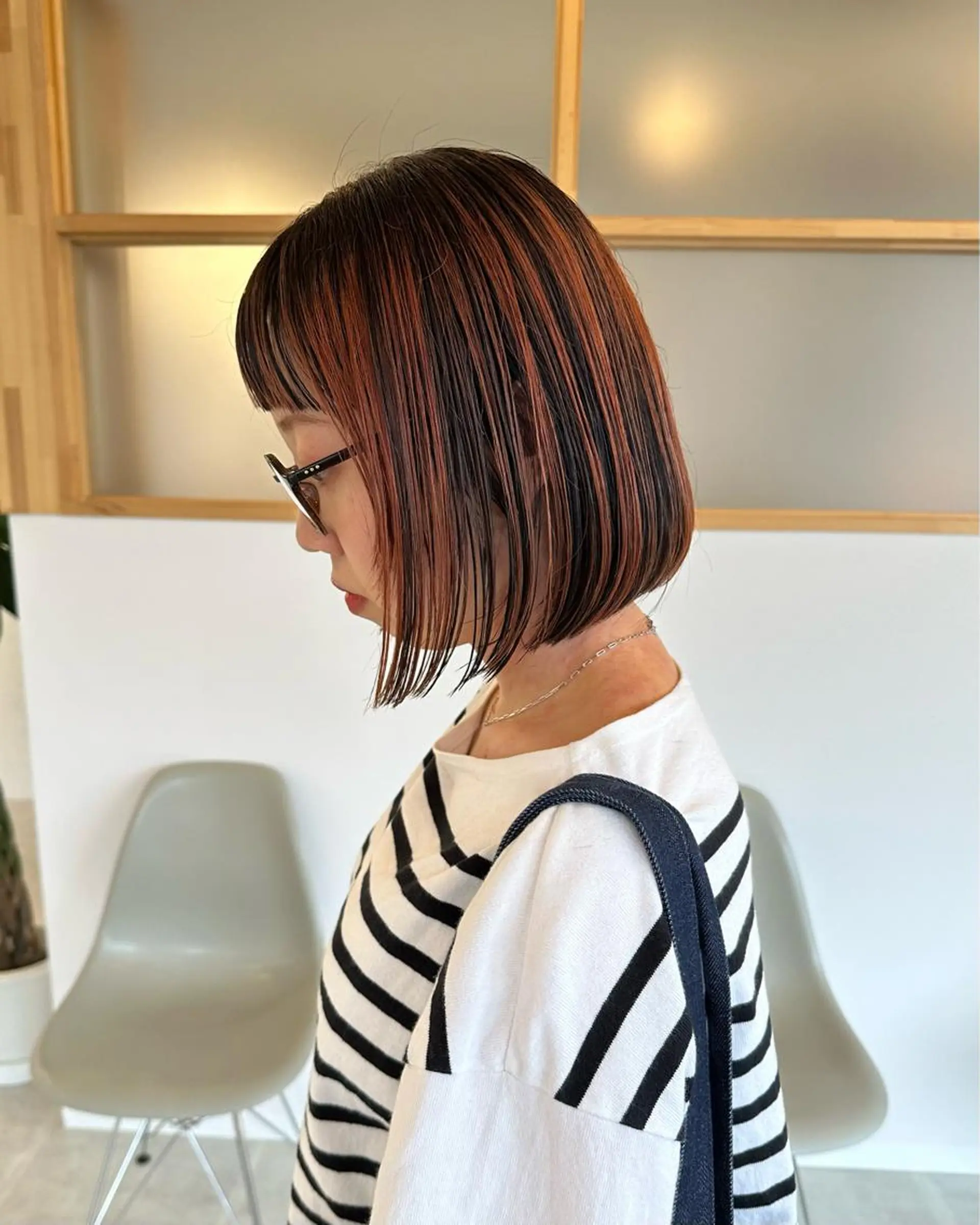 ミディアム カラー 吉田 浩太郎のヘアスタイル