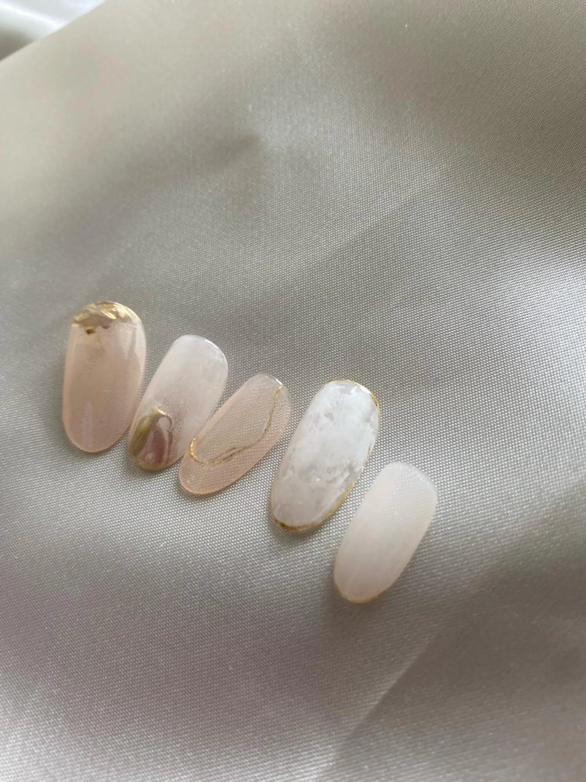 ネイル ニュアンスネイル ブライダルネイル ハンドネイル ハンドケア loulou   _nail所属・葛西 知佳のネイルデザイン