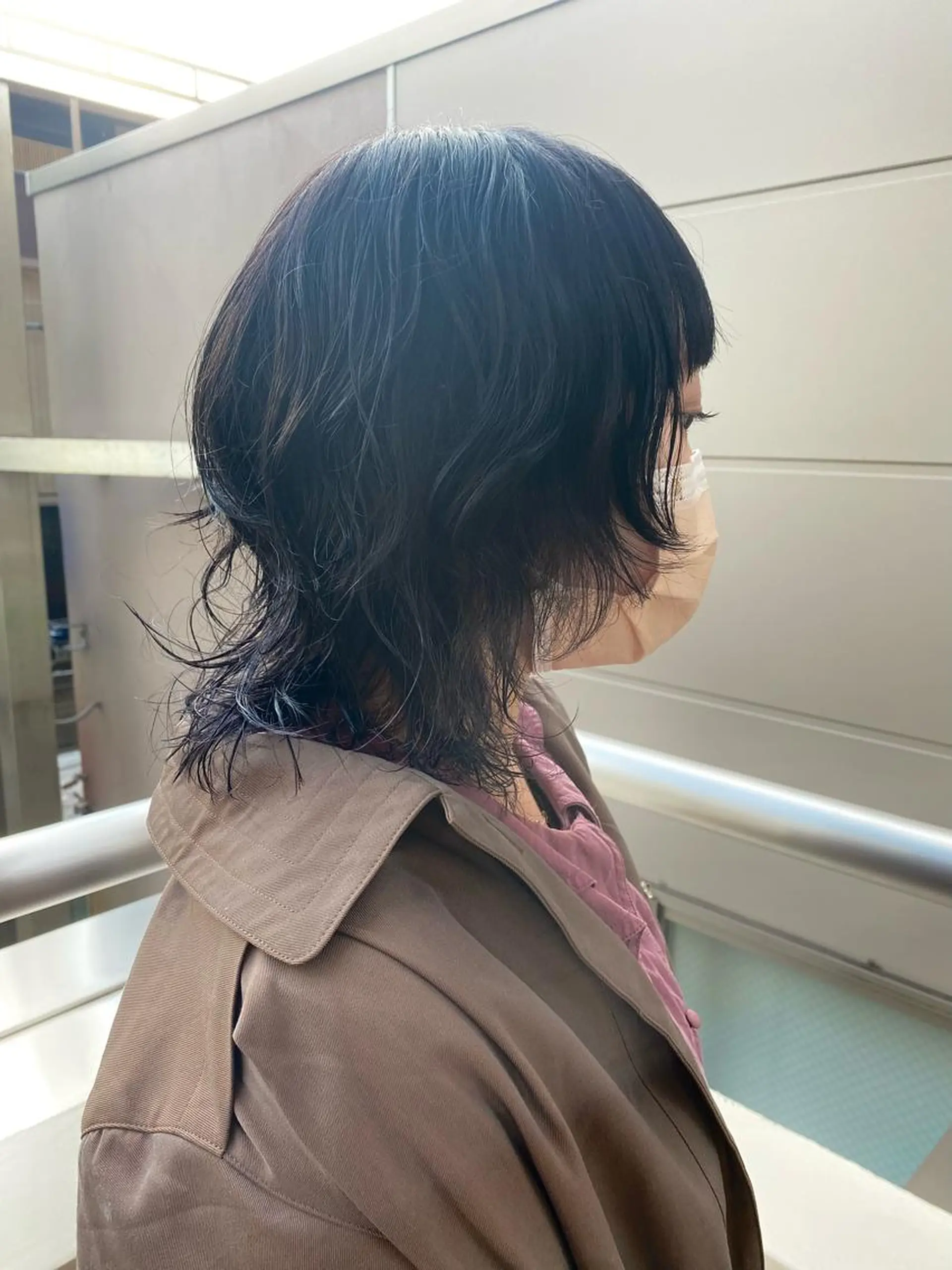 ミディアム ambellir 山本伽椰のヘアスタイル