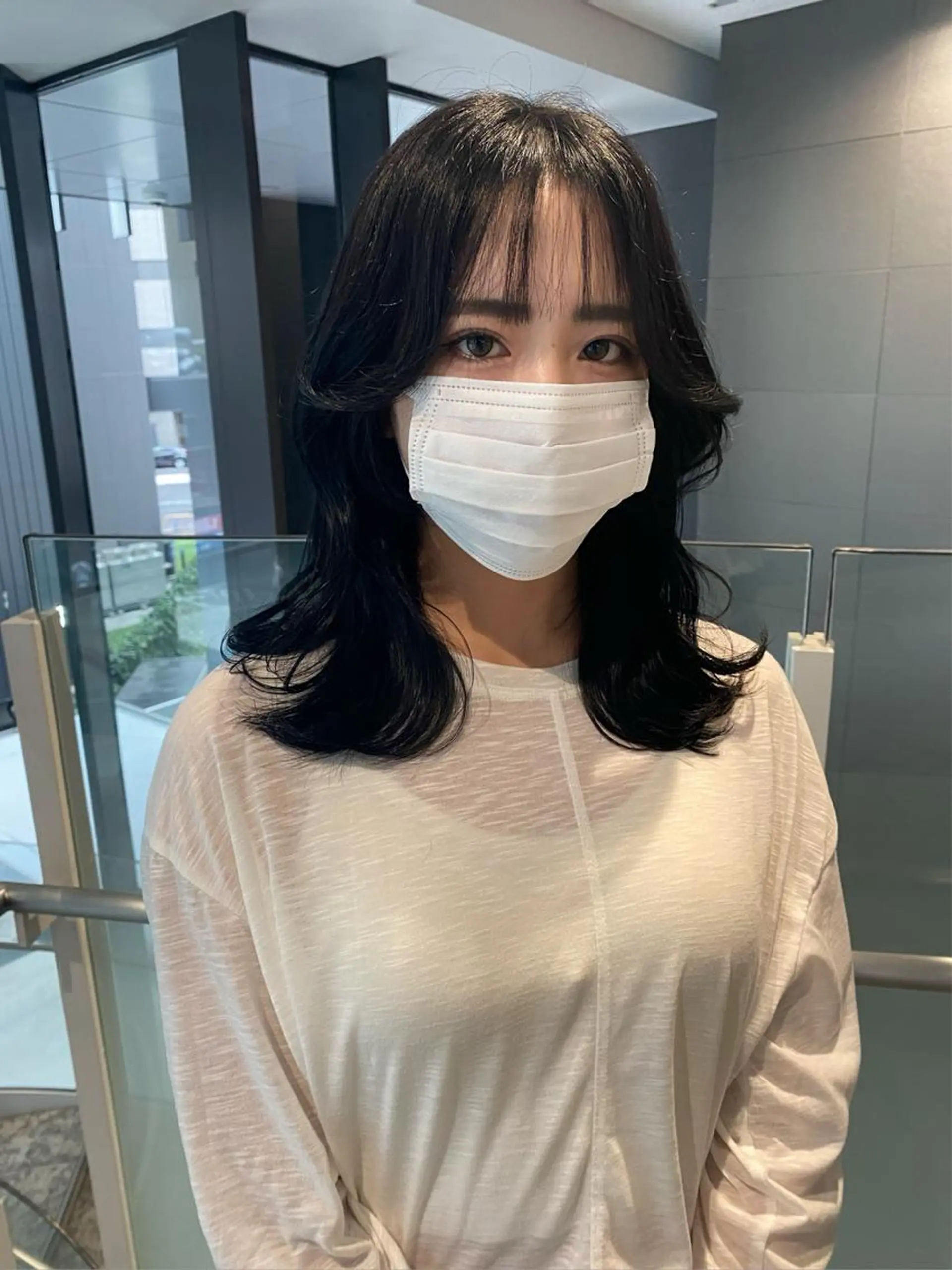 ミディアム カラー ヘアアレンジ 'AXIS nagoya所属・'AXIS江森 美空のヘアスタイル