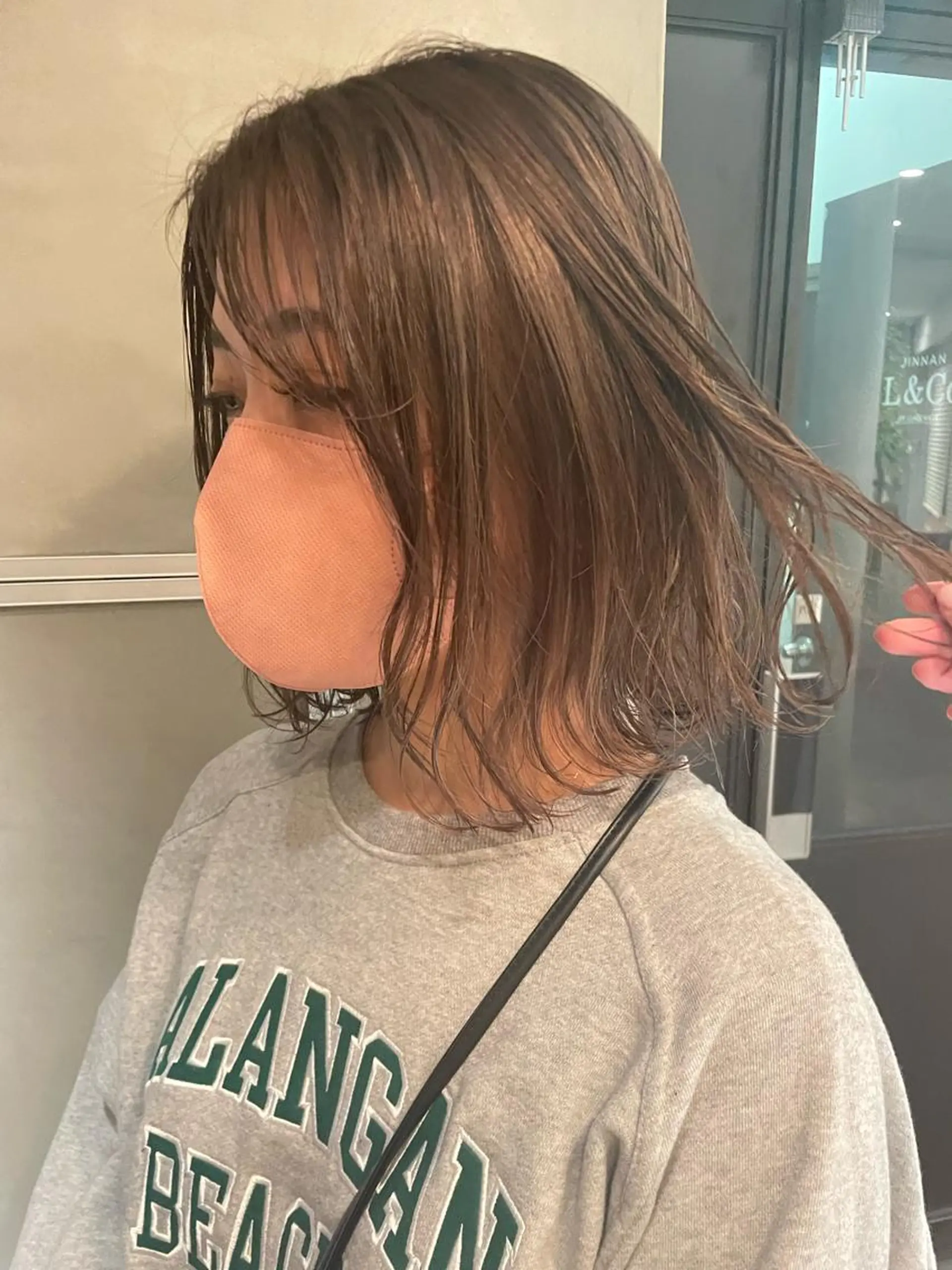 ミディアム カラー classic 新横浜所属・大人girly🛋️ 🤍yukakoのヘアスタイル