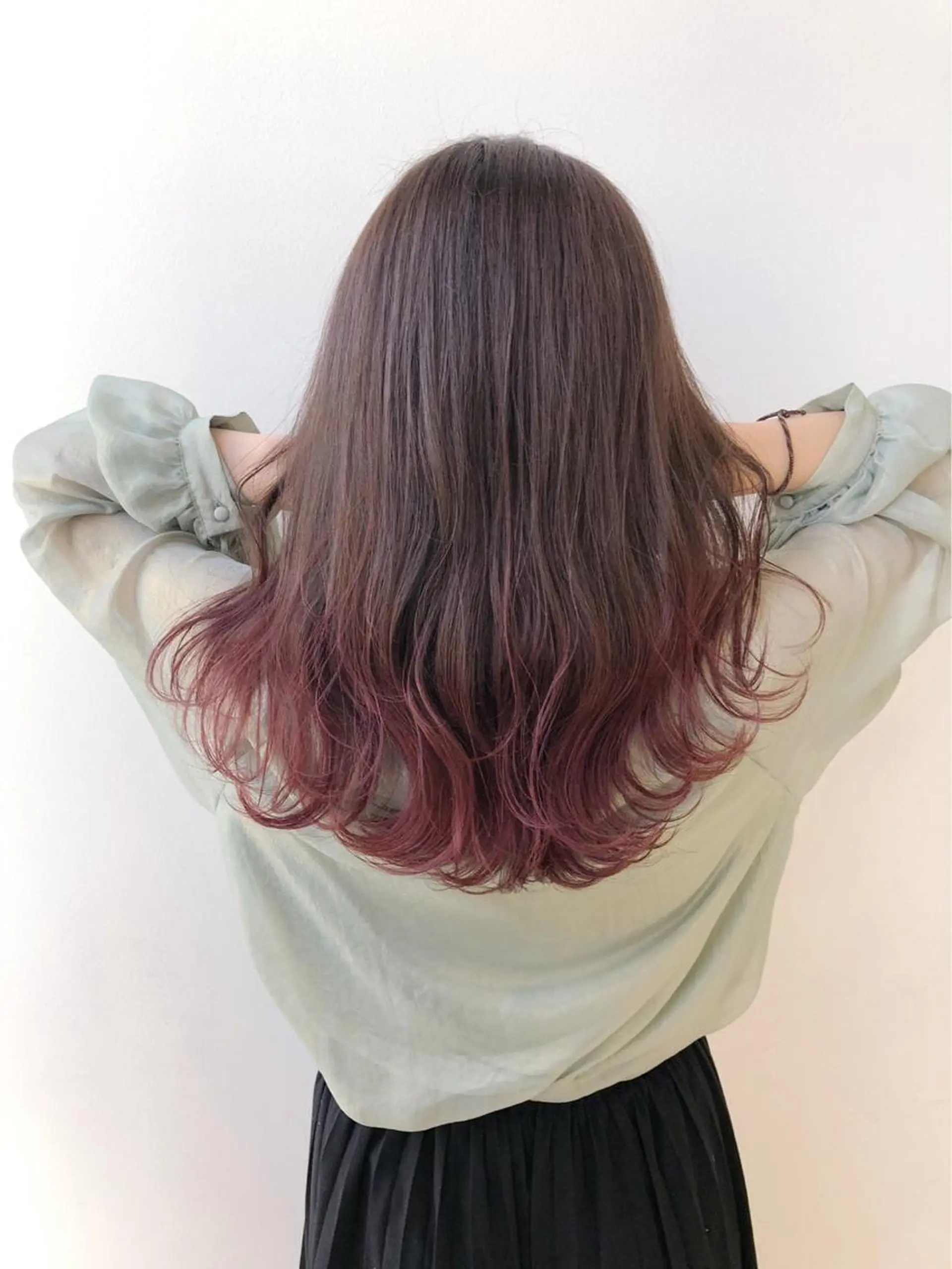 ロング 🌟髪質改善ケアカラ ー美髪縮毛矯正y🌟のヘアスタイル