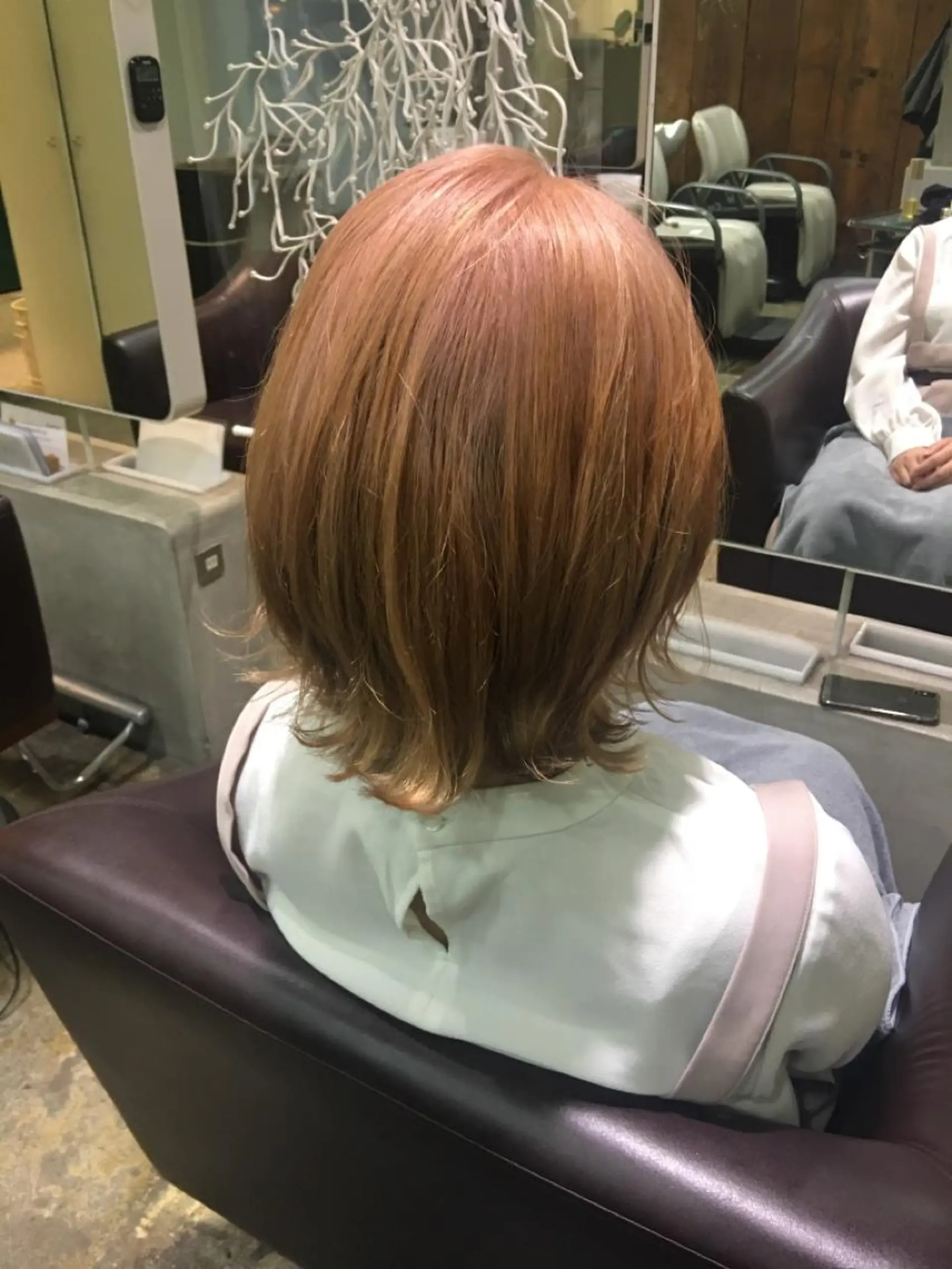 ミディアム カラー 中村 碧のヘアスタイル
