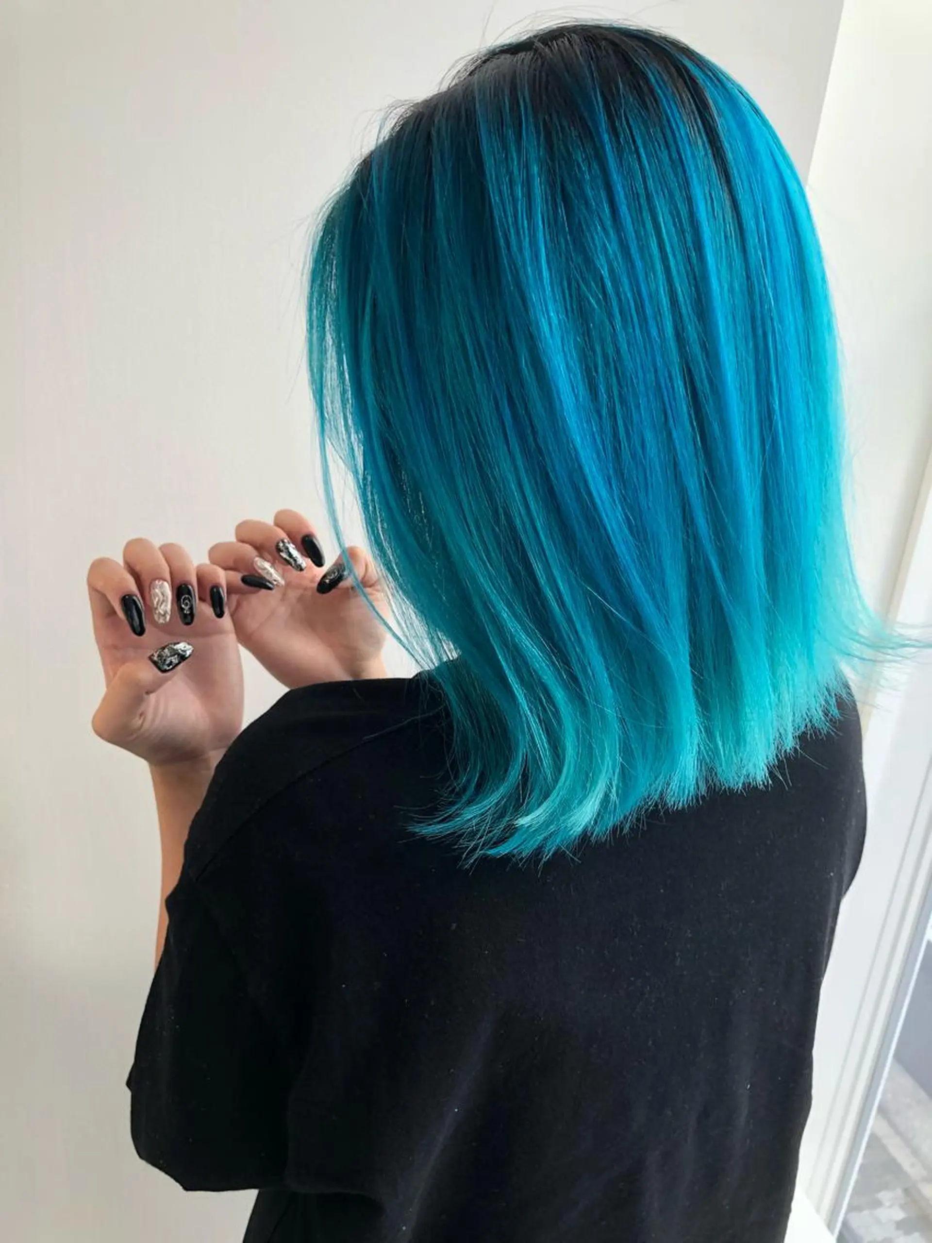 ショート ネイル Hair mission【ヘアーミッション】心斎橋所属・エクステ／レイヤー 落合/心斎橋のヘアスタイル