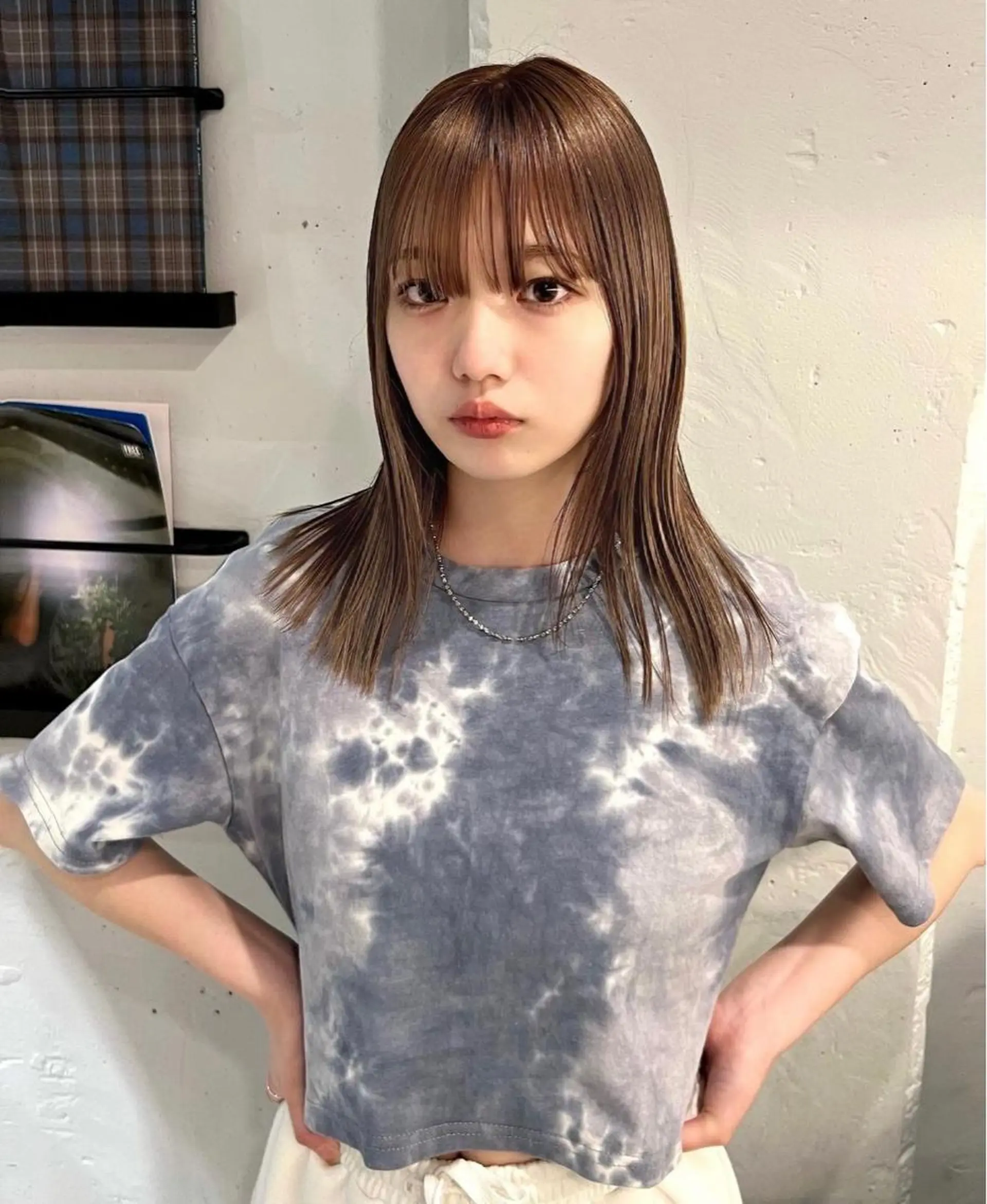 ミディアム カラー ベージュカラー 丹治 一輝ボブ/ショートのヘアスタイル