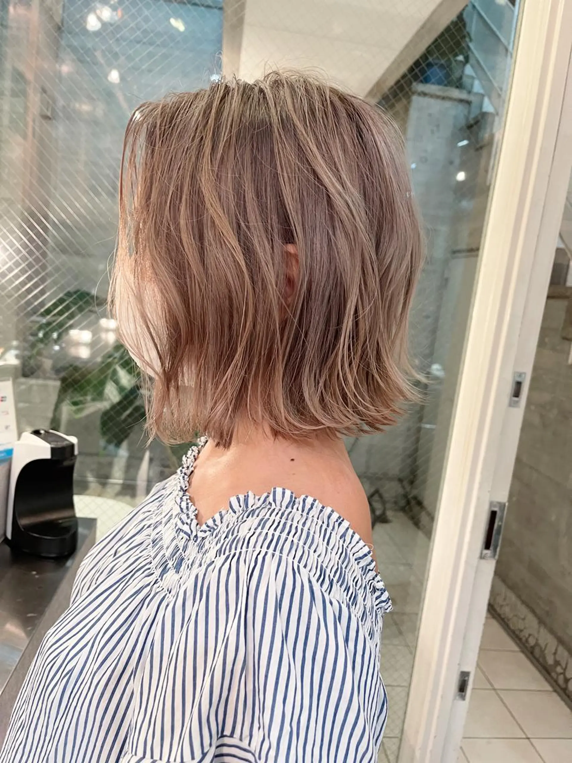 ショート 切りっぱなしボブ ボブ 斉藤 潤一のヘアスタイル