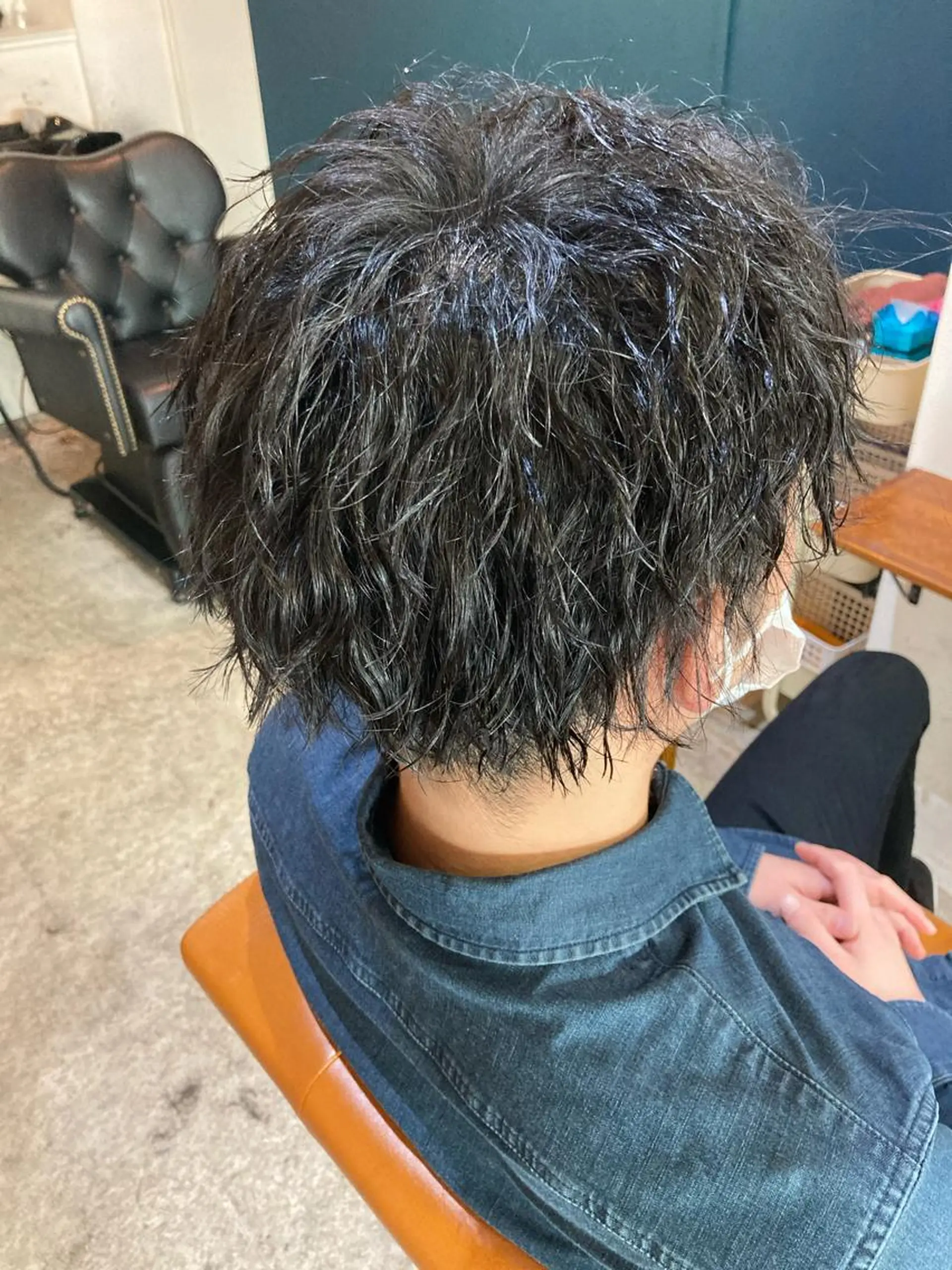 メンズ カット パーマ メンズ特化 TAKUYAのヘアスタイル