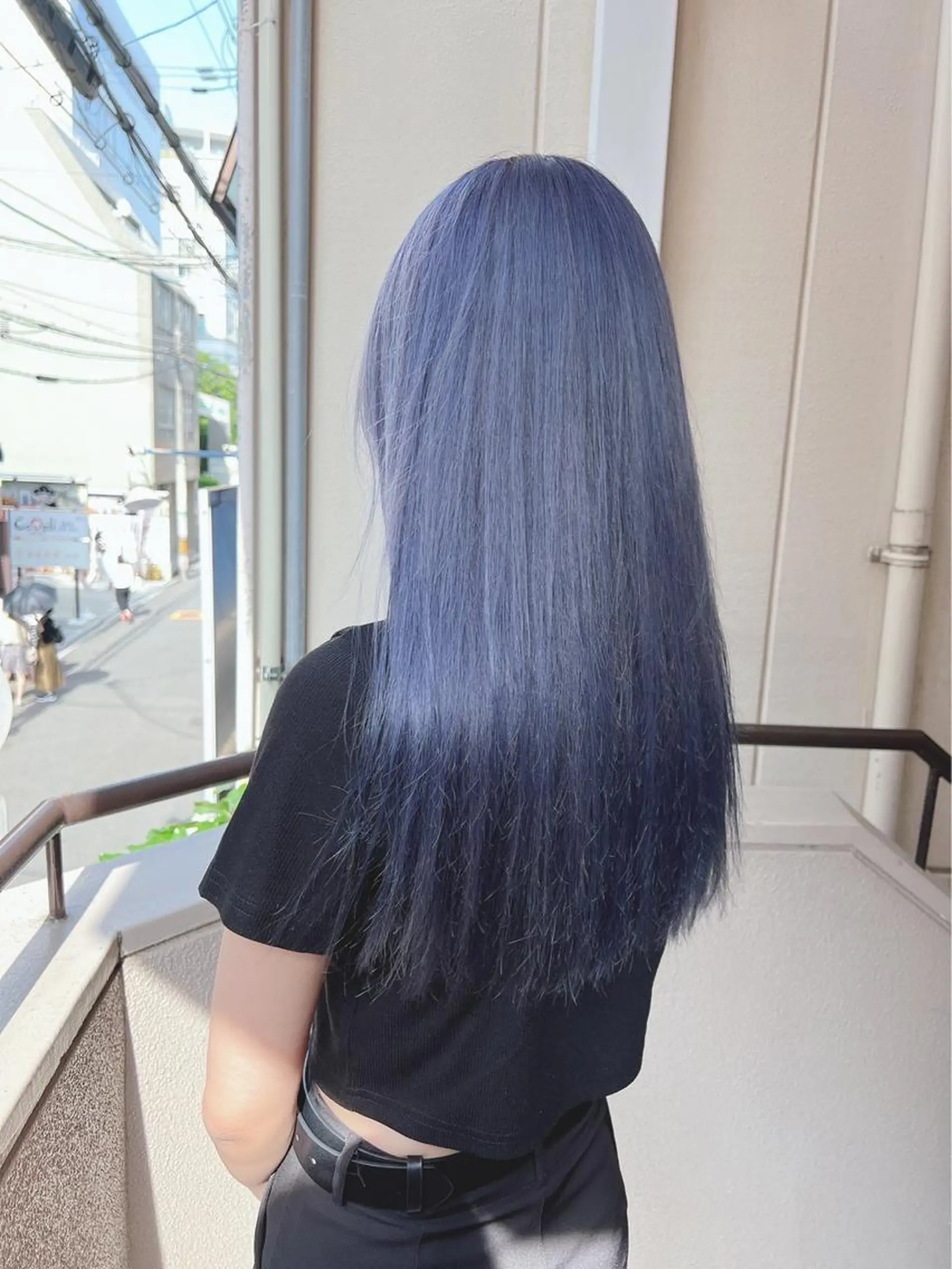 ミディアム カラー ヘアアレンジ アディクシーカラー ブリーチ ケアブリーチ ダブルカラー イヤリングカラー 髪質改善デザイナー &mirai ryoのヘアスタイル