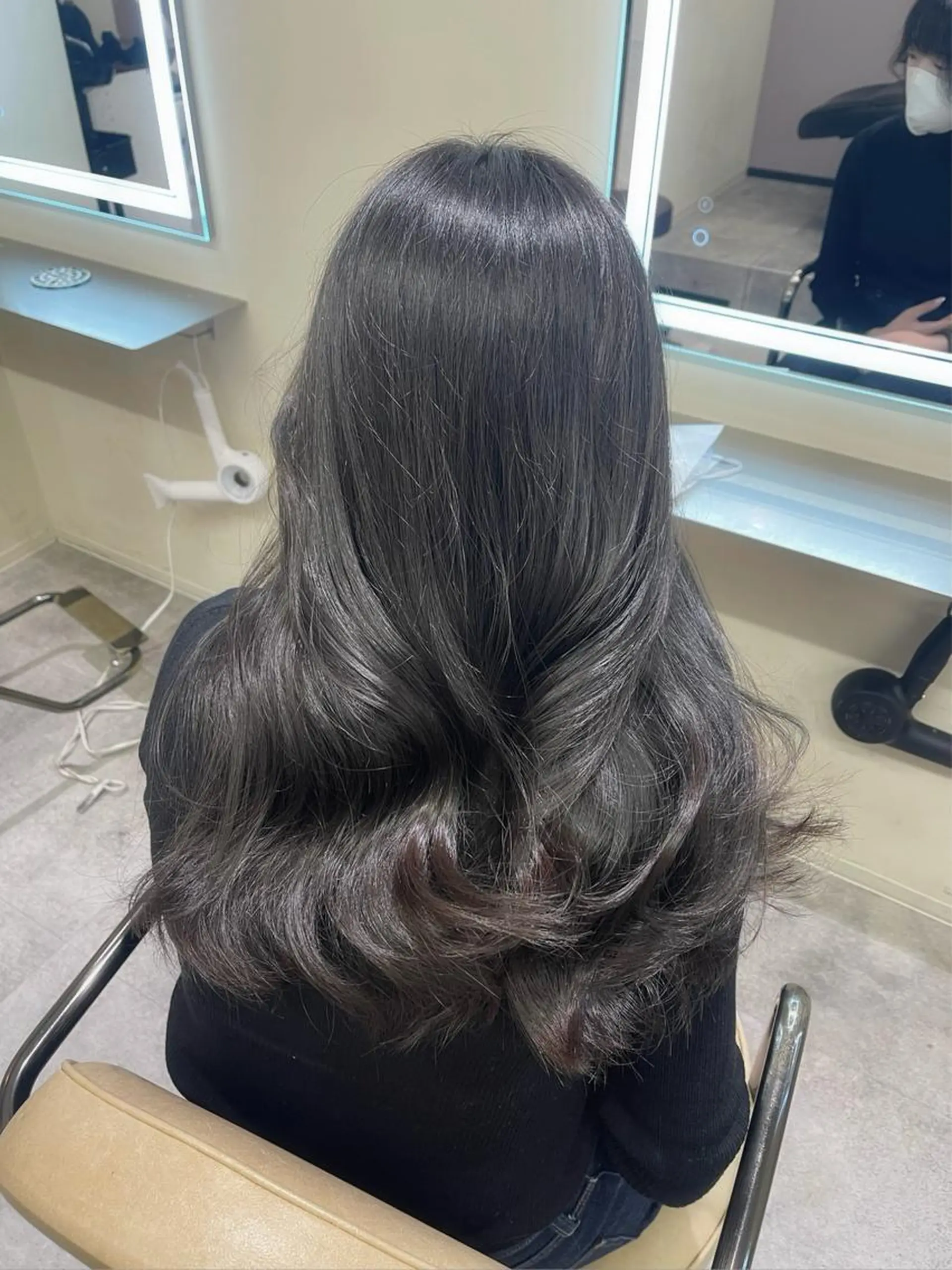 ロング haruna🤍 中韓mix✨のヘアスタイル