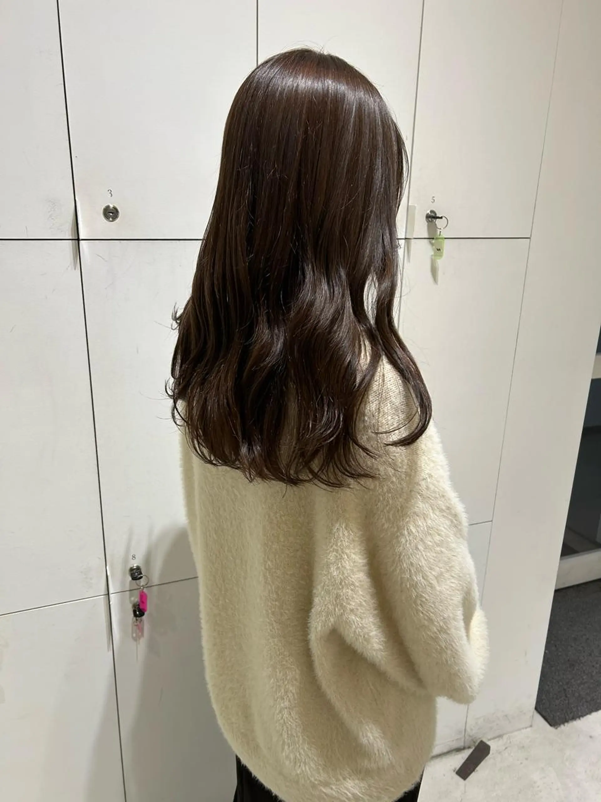 ロング カラー グレージュ ヘアカラー 透明感カラー🫧 nanohaのヘアスタイル