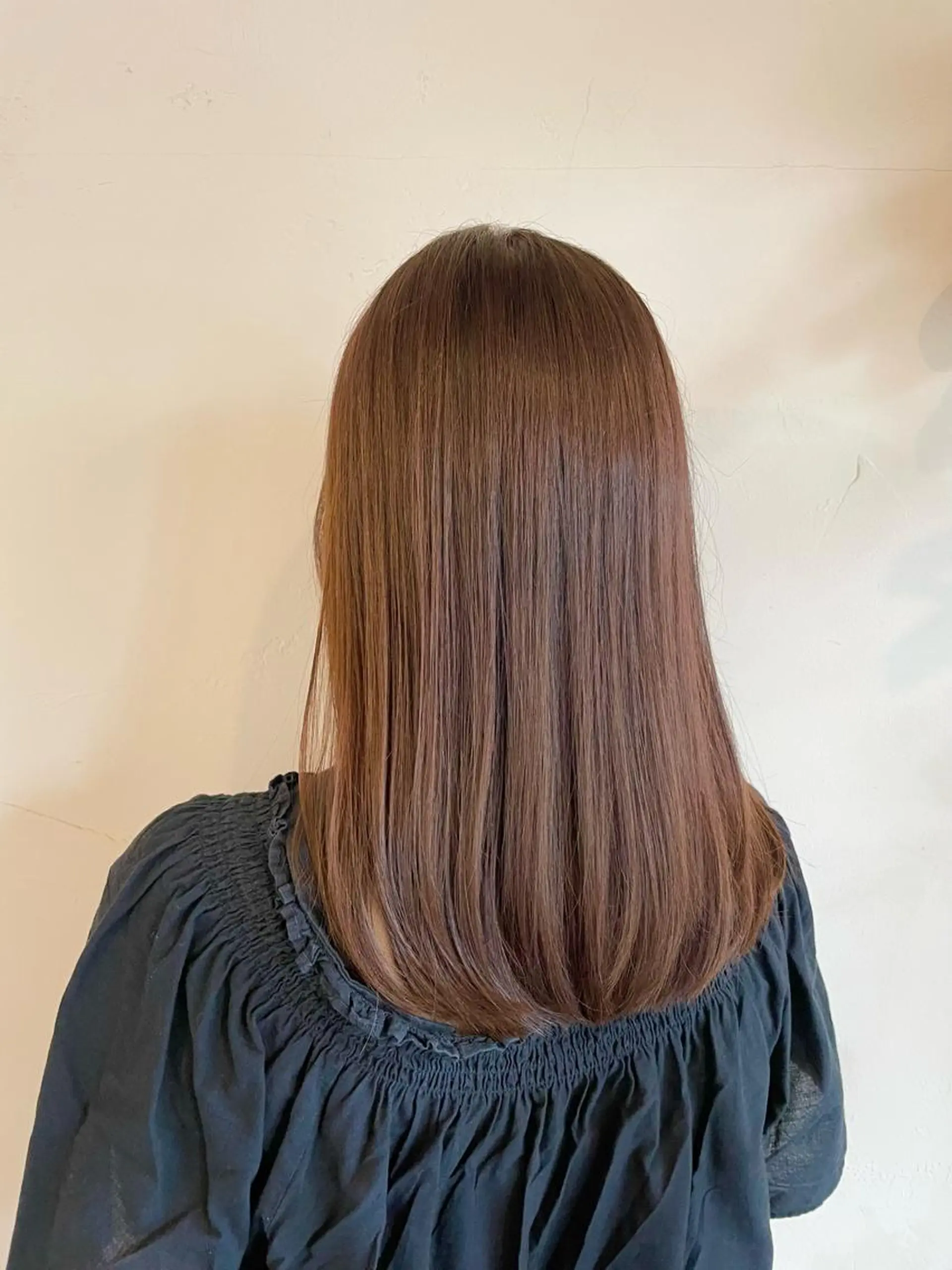 セミロング カット 縮毛矯正 トリートメント AKALA  HAIR所属・AKALA HAIR 西宮店　Juriのヘアスタイル