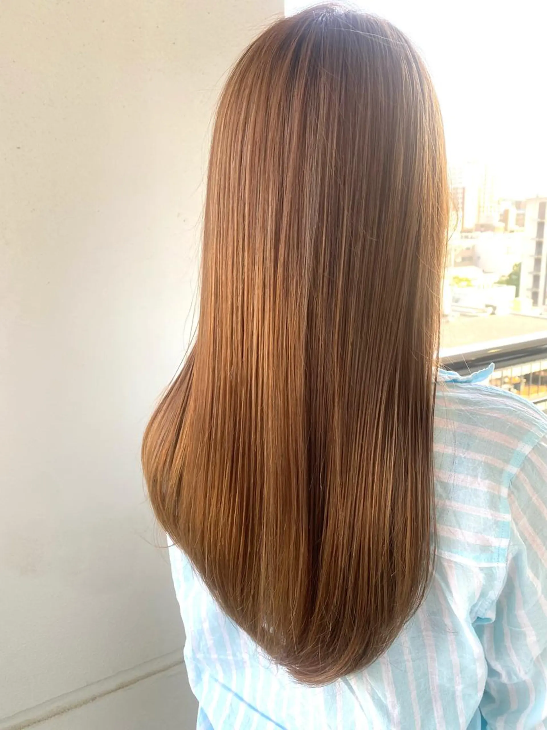 ロング カラー カット ヘアカラー トリートメント olga所属・松尾謙佑【ハイライト LEDエクステ】のヘアスタイル