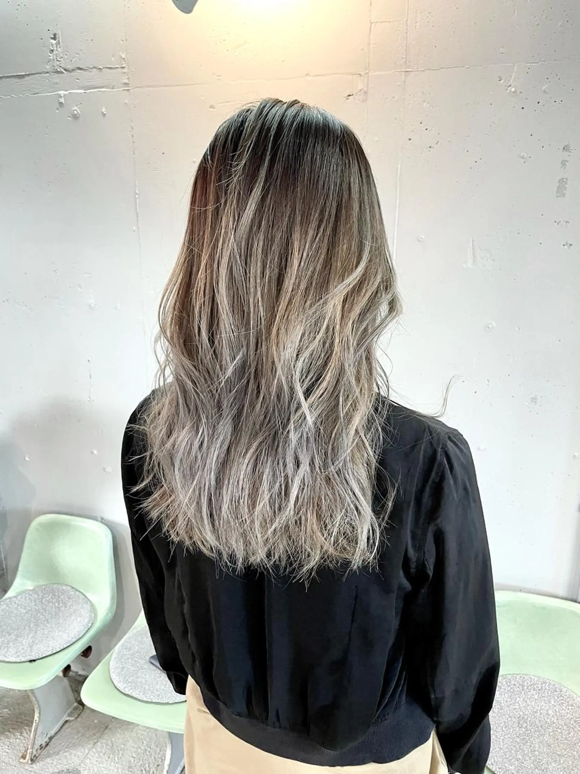 ロング カラー グラデーションカラー ハイライトカラー ハイライト 🍀アレンジ簡単ヘア ☘️石田万里奈🍀のヘアスタイル