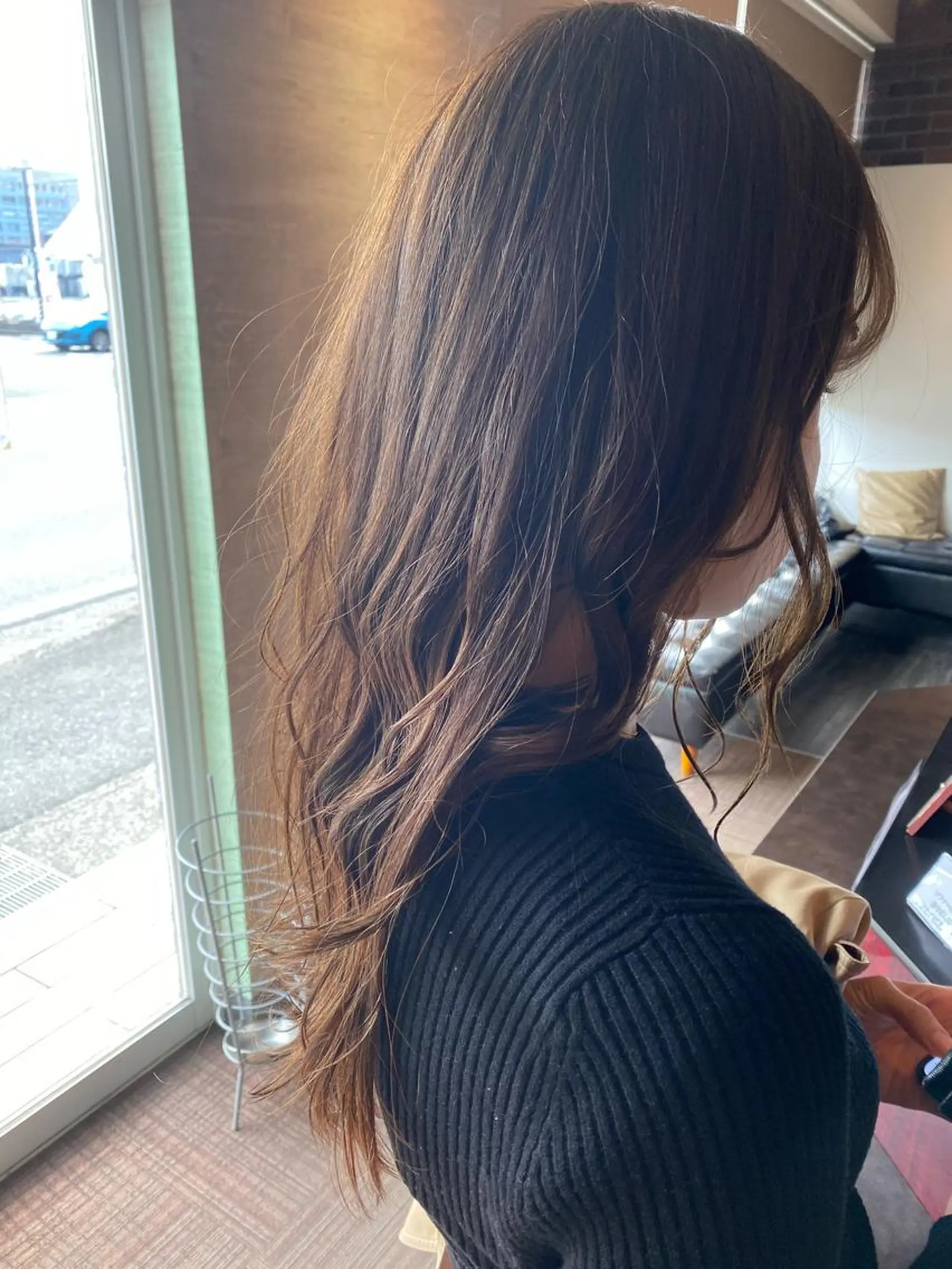 セミロング カラー トリートメント シムラ カイゲンのヘアスタイル