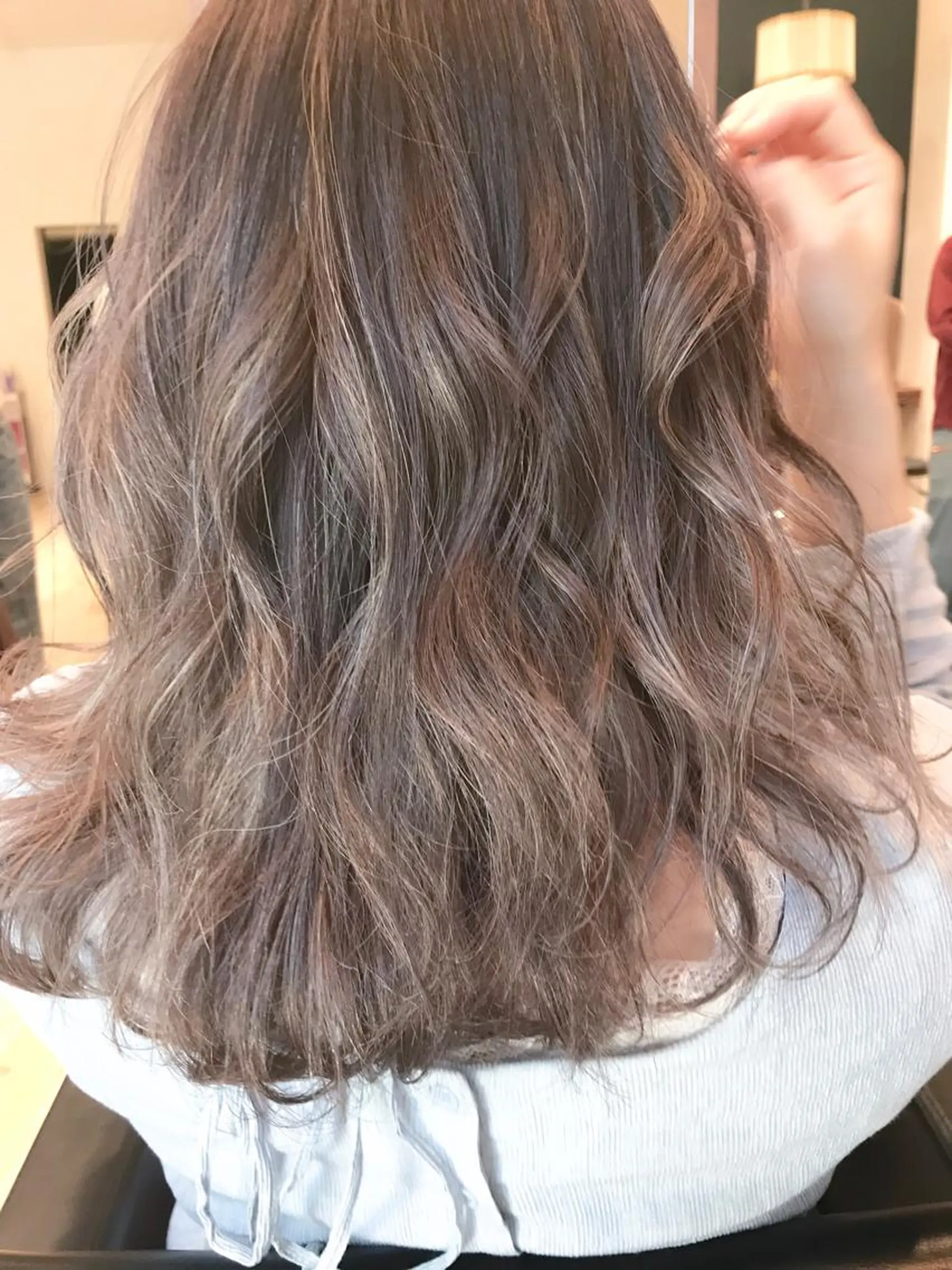 セミロング カラー 🦋透明感カラー🦋 CHIHARUのヘアスタイル