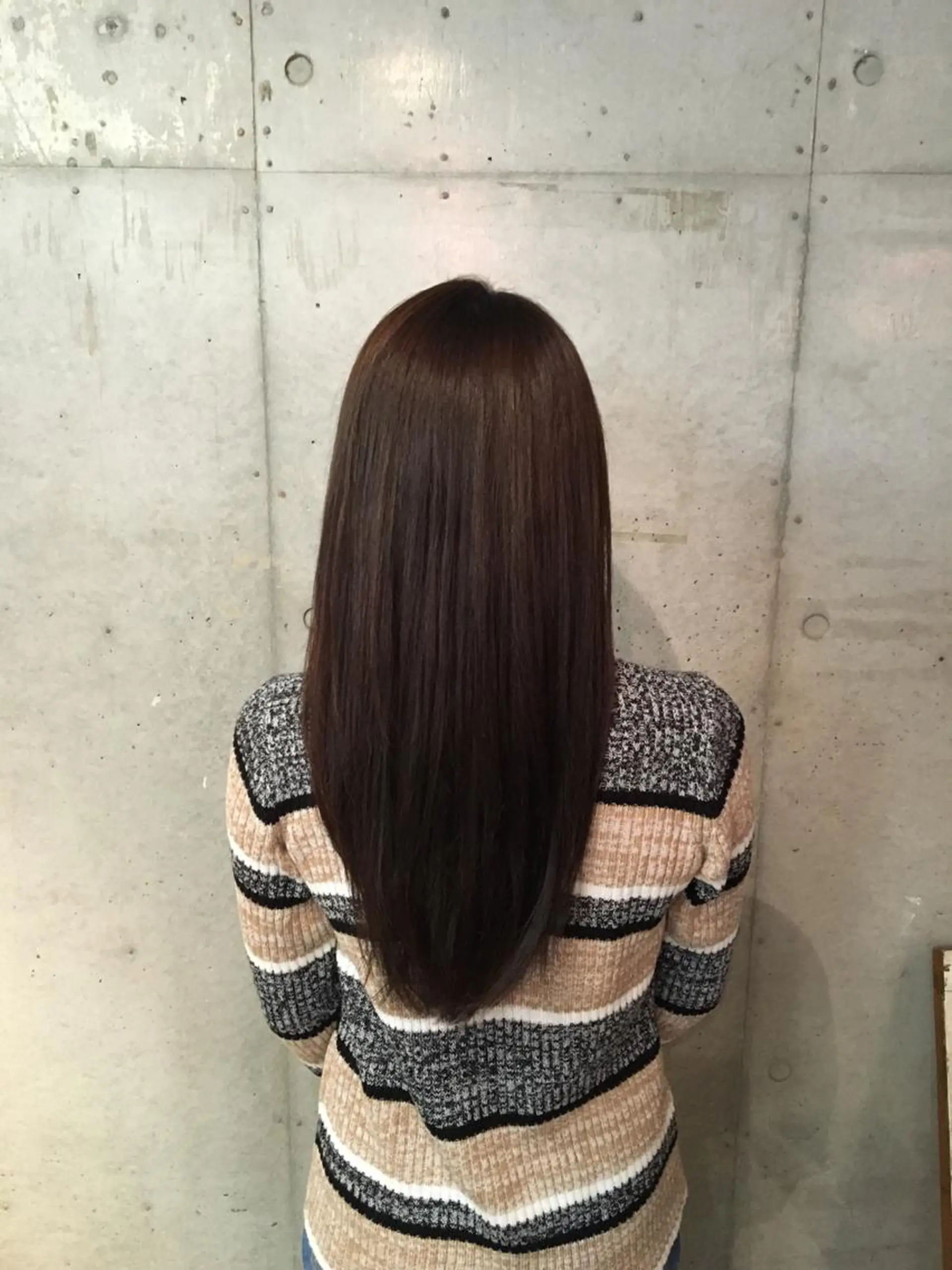 ロング アイブロウ◎ rista藤岡佳世のヘアスタイル