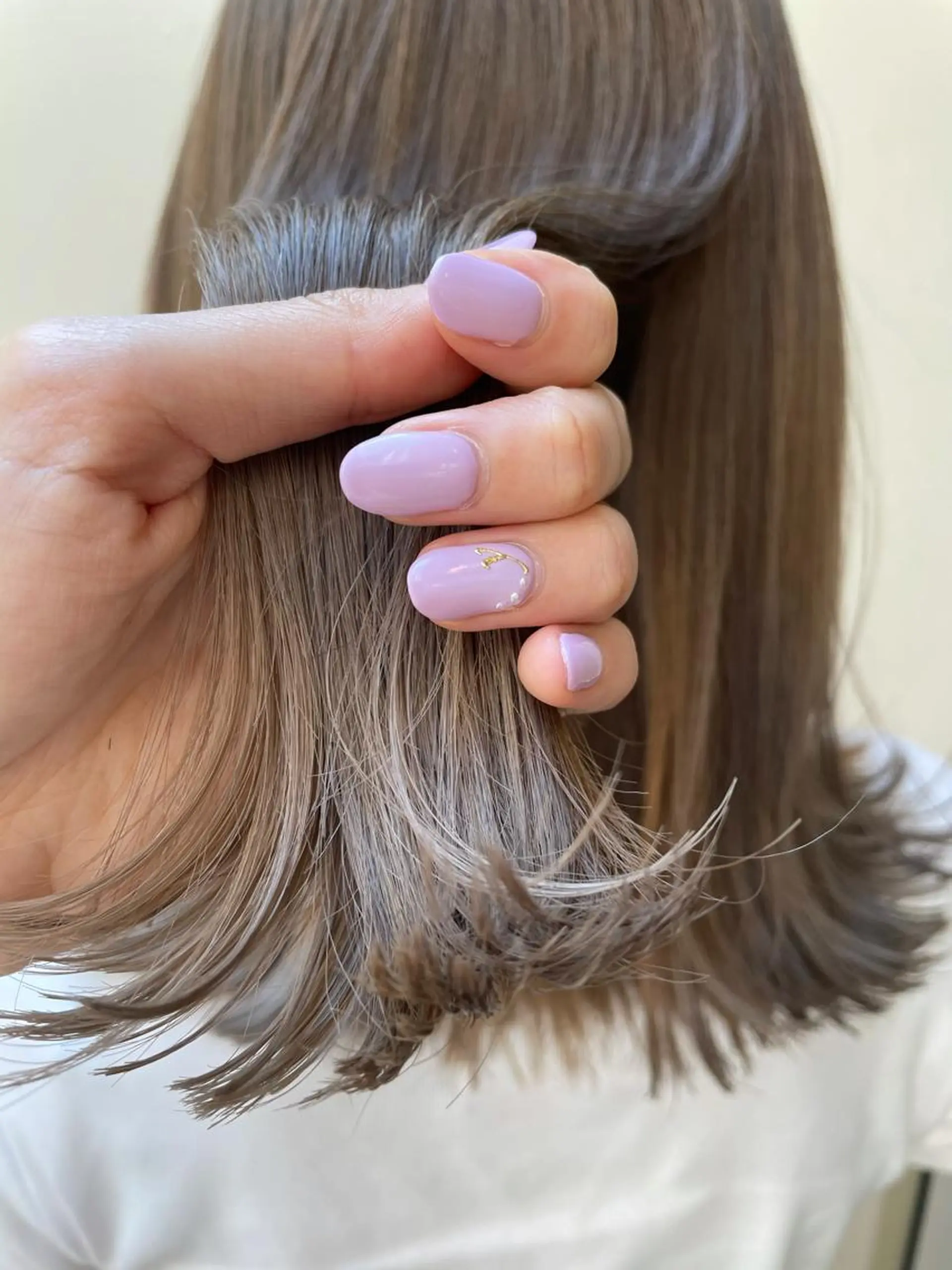 ロング カラー ヘアアレンジ 🤎艶髪×透明感🤎 【𝙔𝙐𝙕𝙐】のヘアスタイル