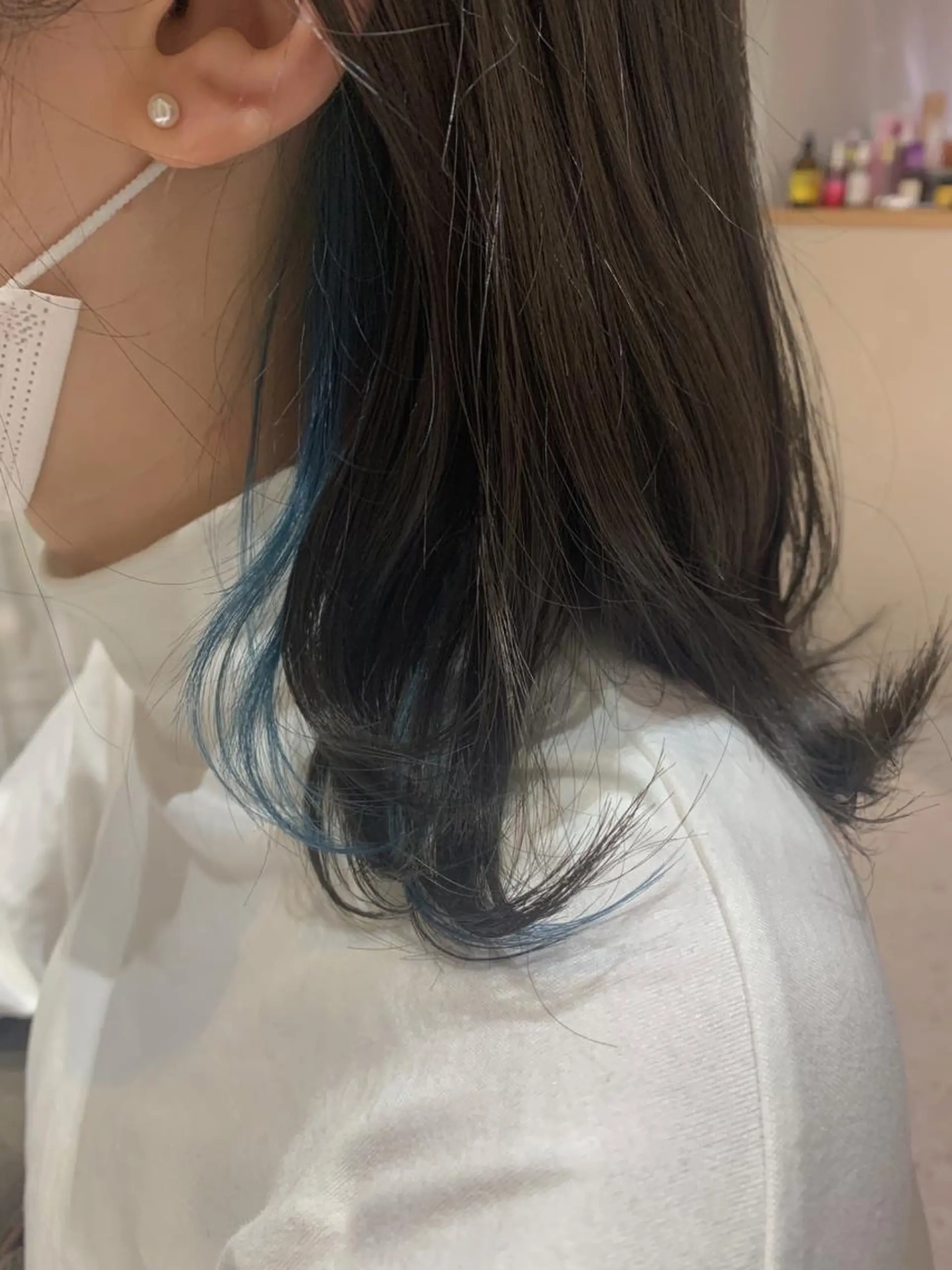 セミロング カラー SALOWIN京都河原町suite店所属・うる艶カラー／ 髪質改善／arisaのヘアスタイル