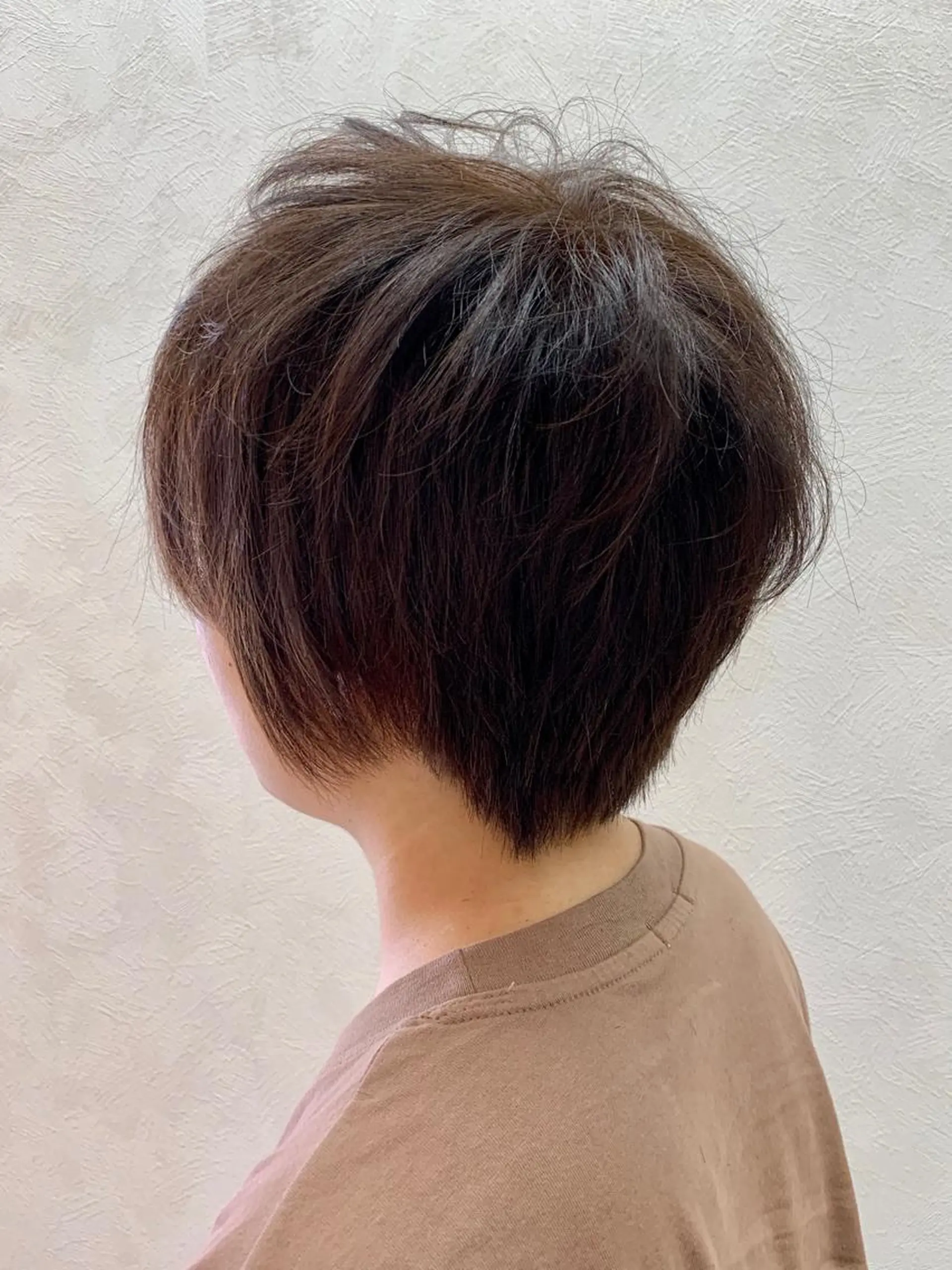 ショート 加藤（旧姓　今竹） 遥花のヘアスタイル