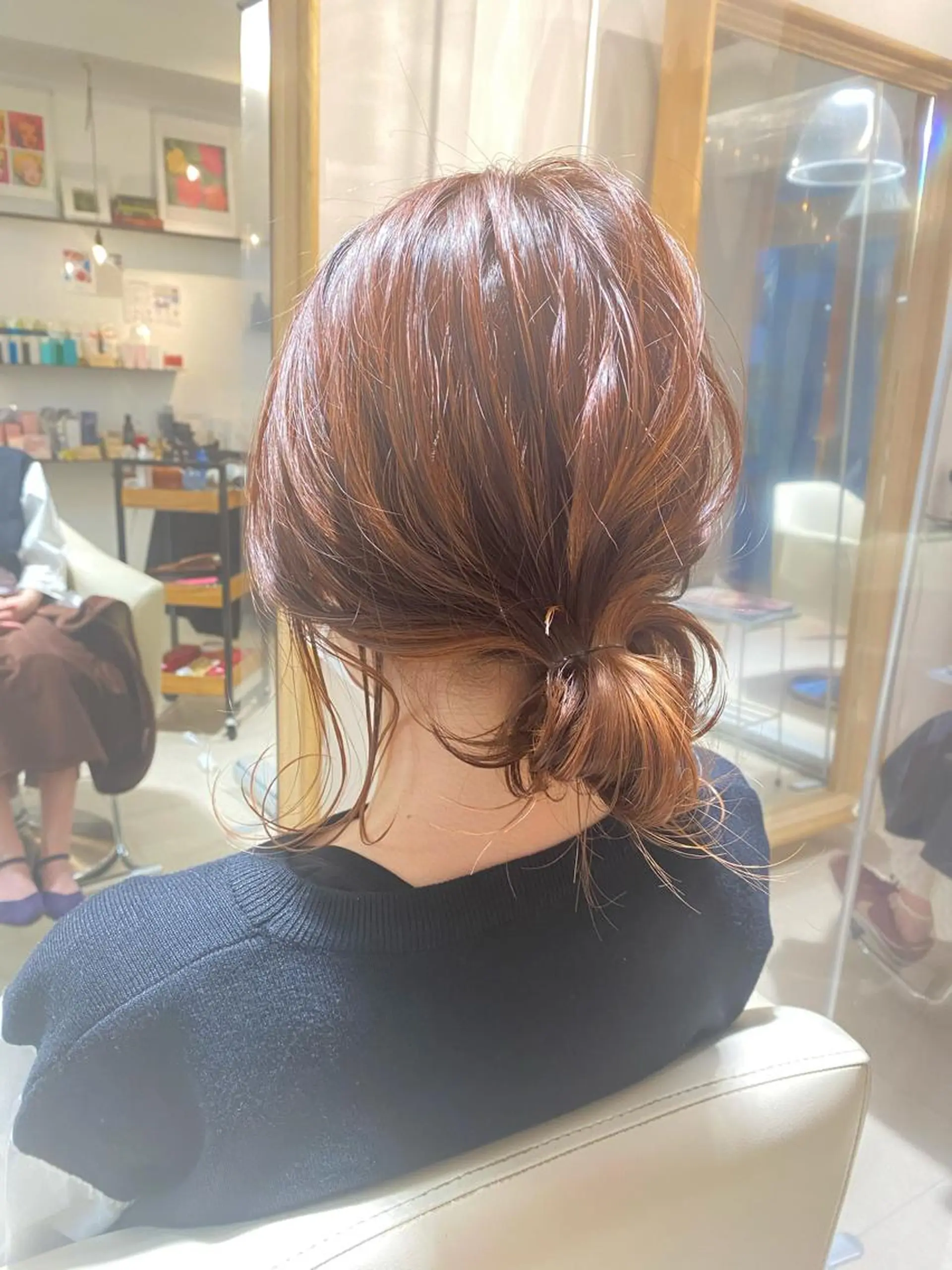 ヘアアレンジ 安永 涼のヘアスタイル