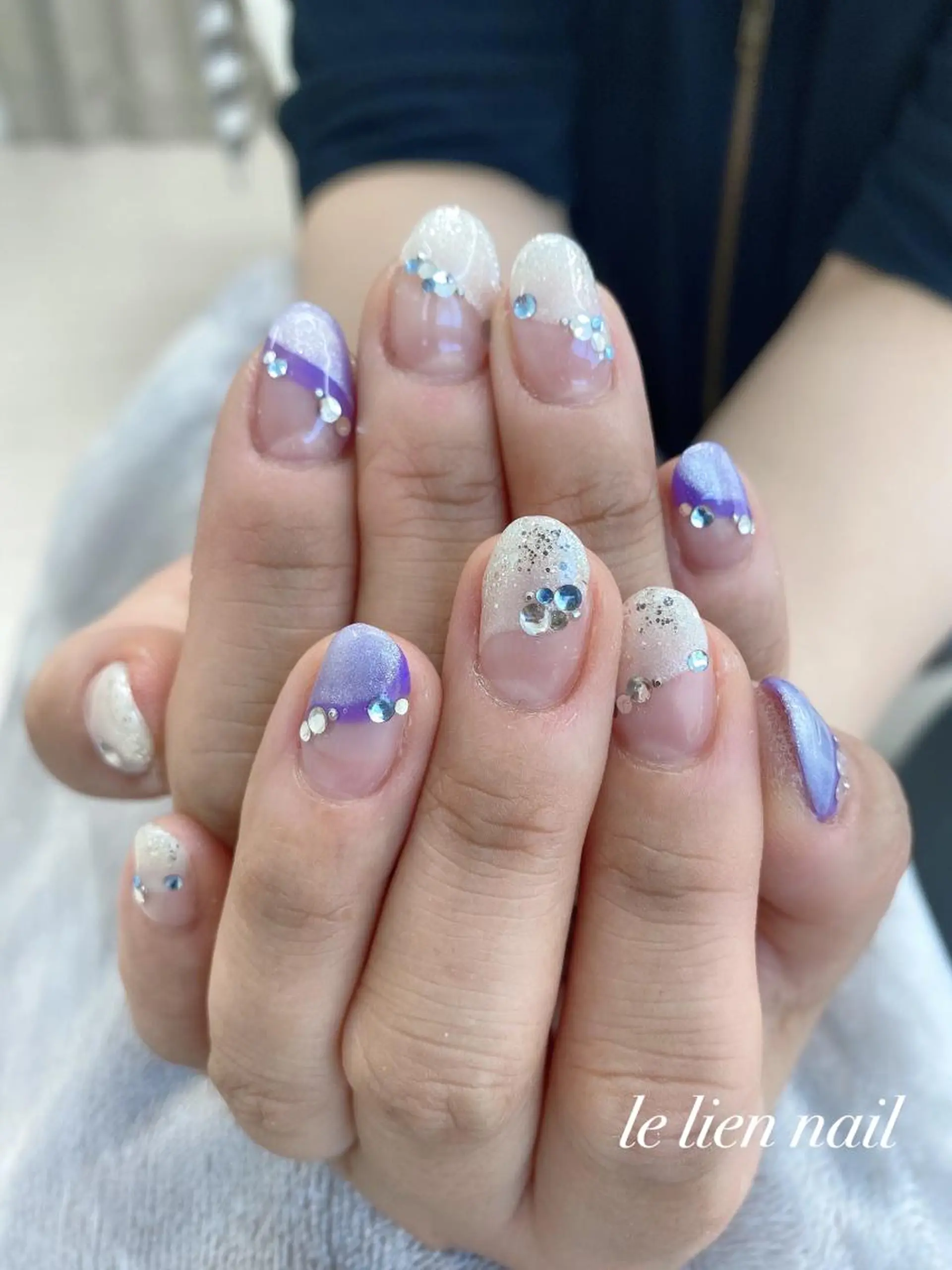 ネイル ブライダルネイル le lien nailのネイルデザイン