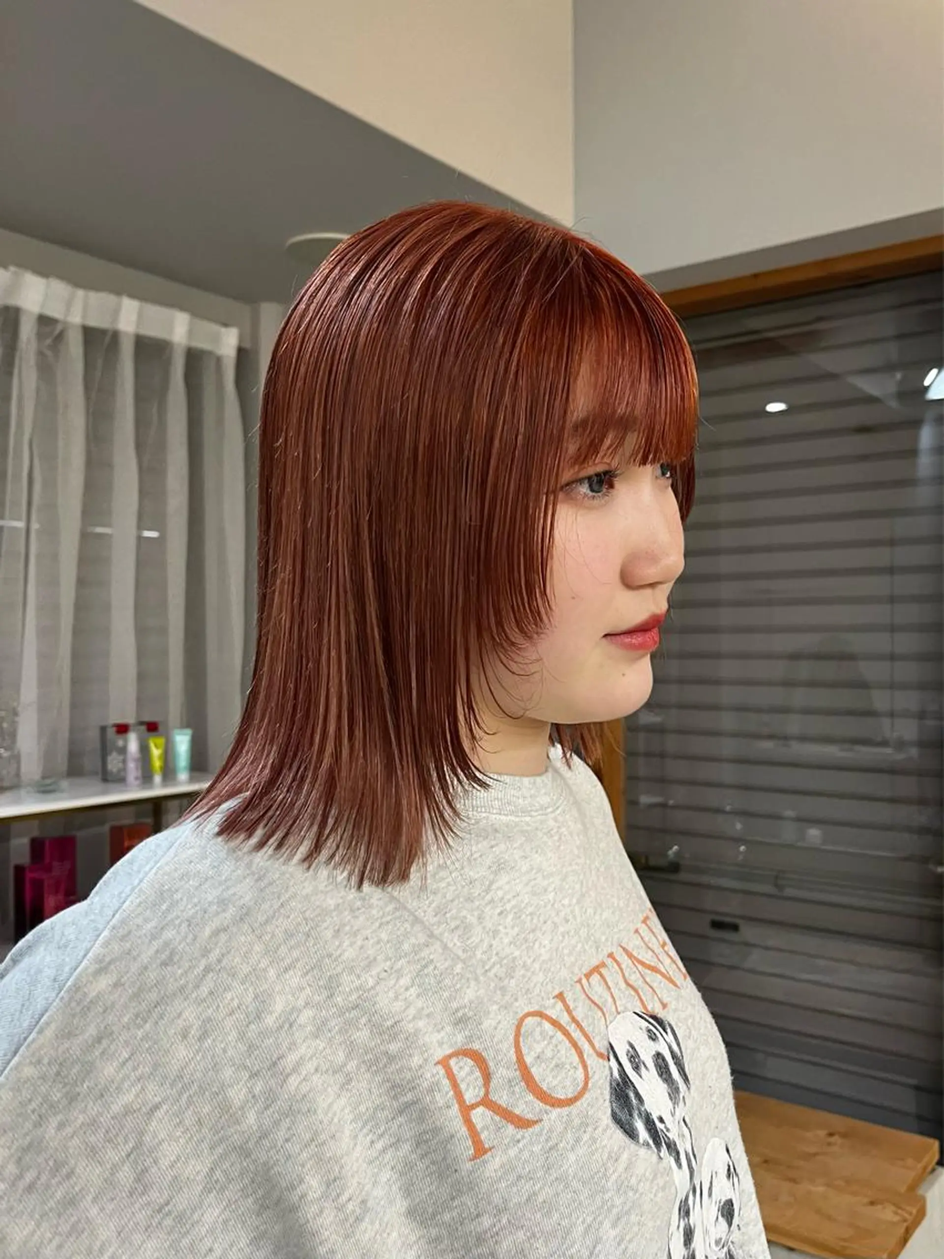 カラー カット ヘアカラー トリートメント cipre 唯舞のヘアスタイル