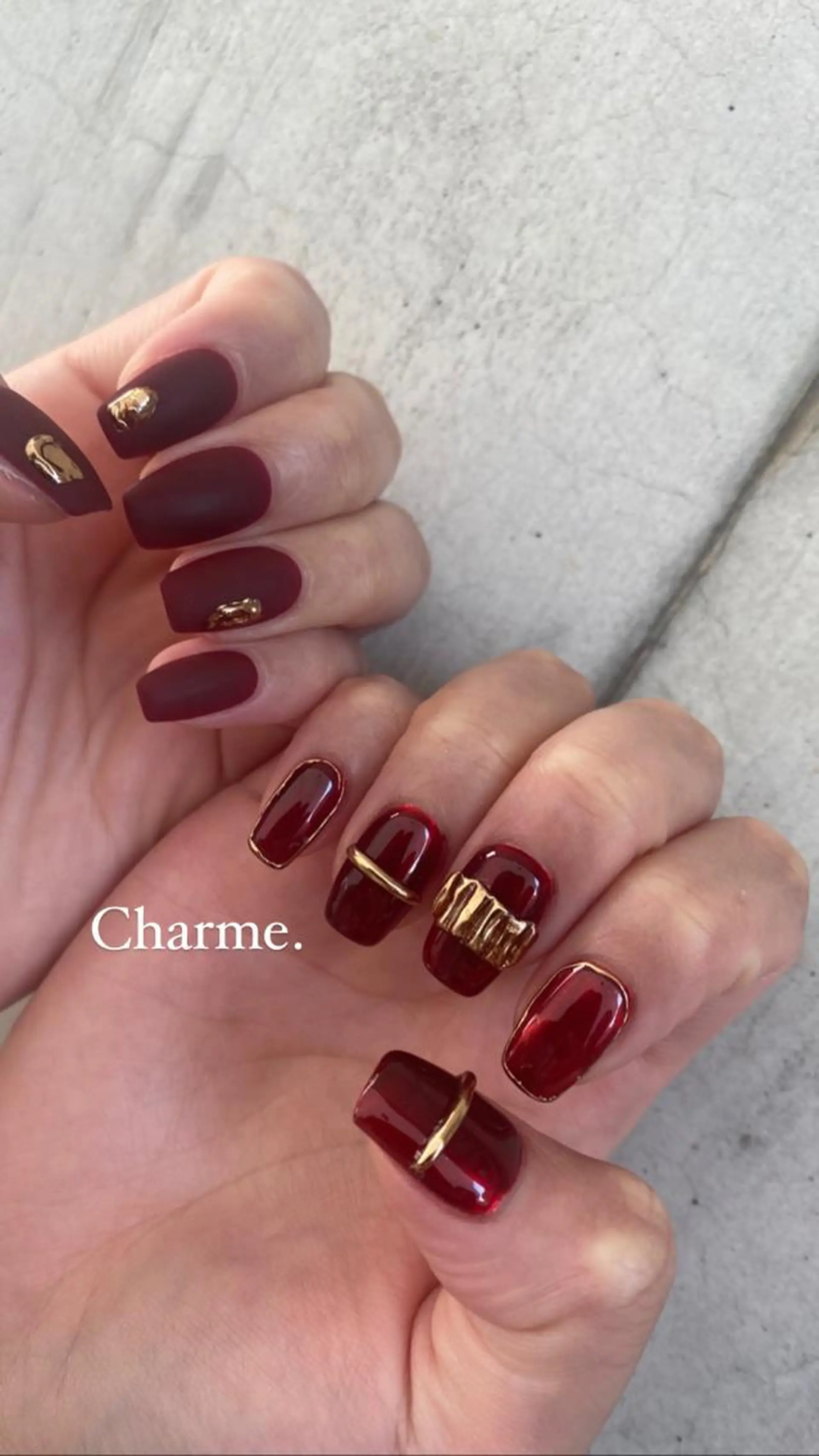 ネイル ニュアンスネイル Charme. NOBUKOのネイルデザイン