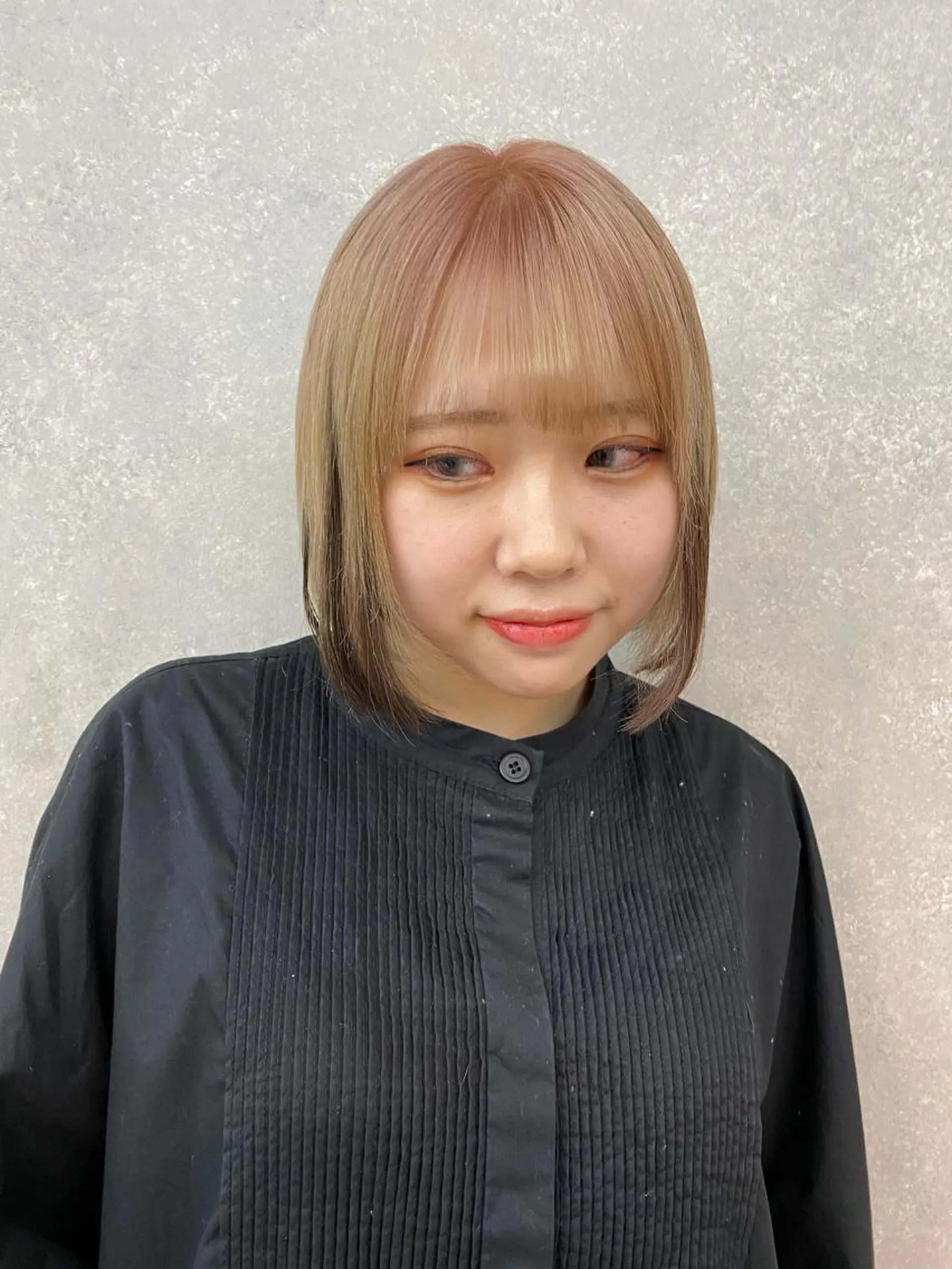 カラー デザインカラー 顔周りカット/透明感 カラー✂️MEIのヘアスタイル