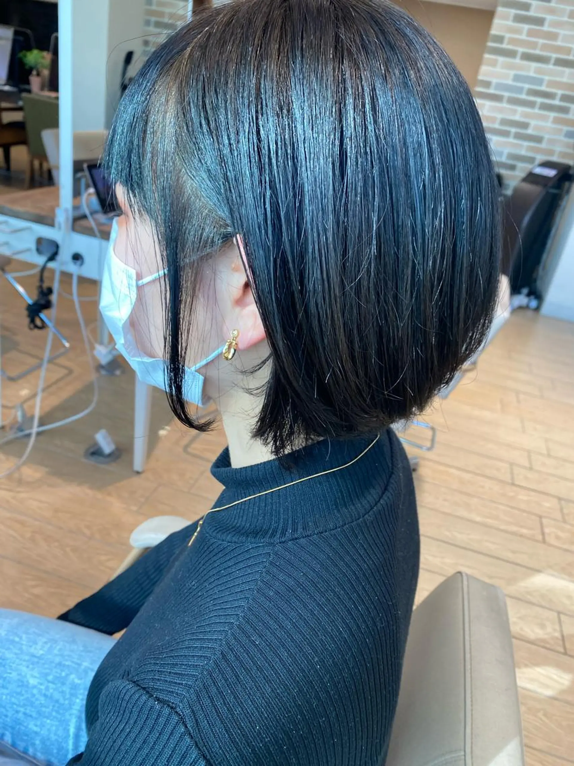 ショート ショートボブ ボブ ショートヘア 顔周り/くびれヘア 韓国ヘア💕風間るなのヘアスタイル