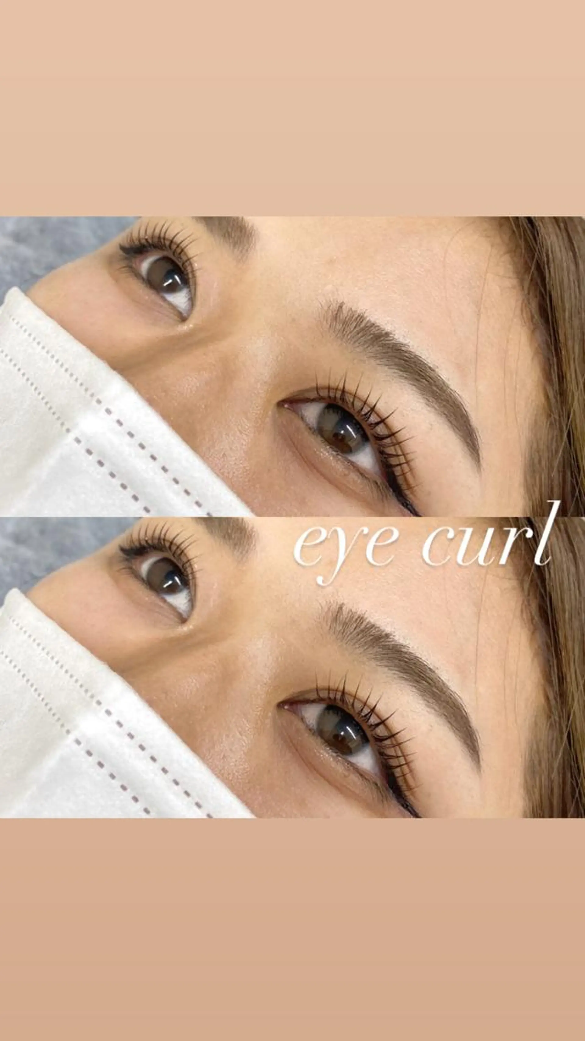 マツエク・マツパ パリジェンヌラッシュリフト まつげパーマ 一重×まつ毛パーマ BAMBI所属・BAMBI 🩷KAWAIのマツエク・マツパデザイン