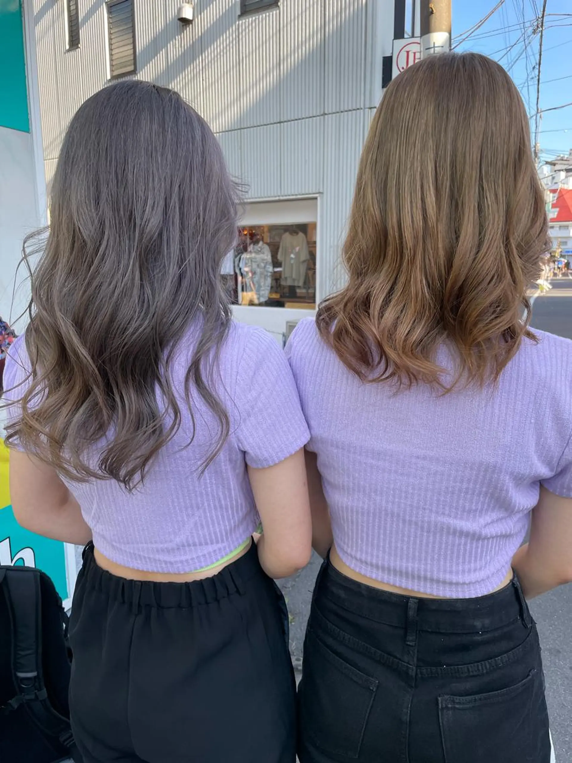 セミロング カラー ヘアカラー 福島成美/髪質改善 縮毛矯正/カラーのヘアスタイル