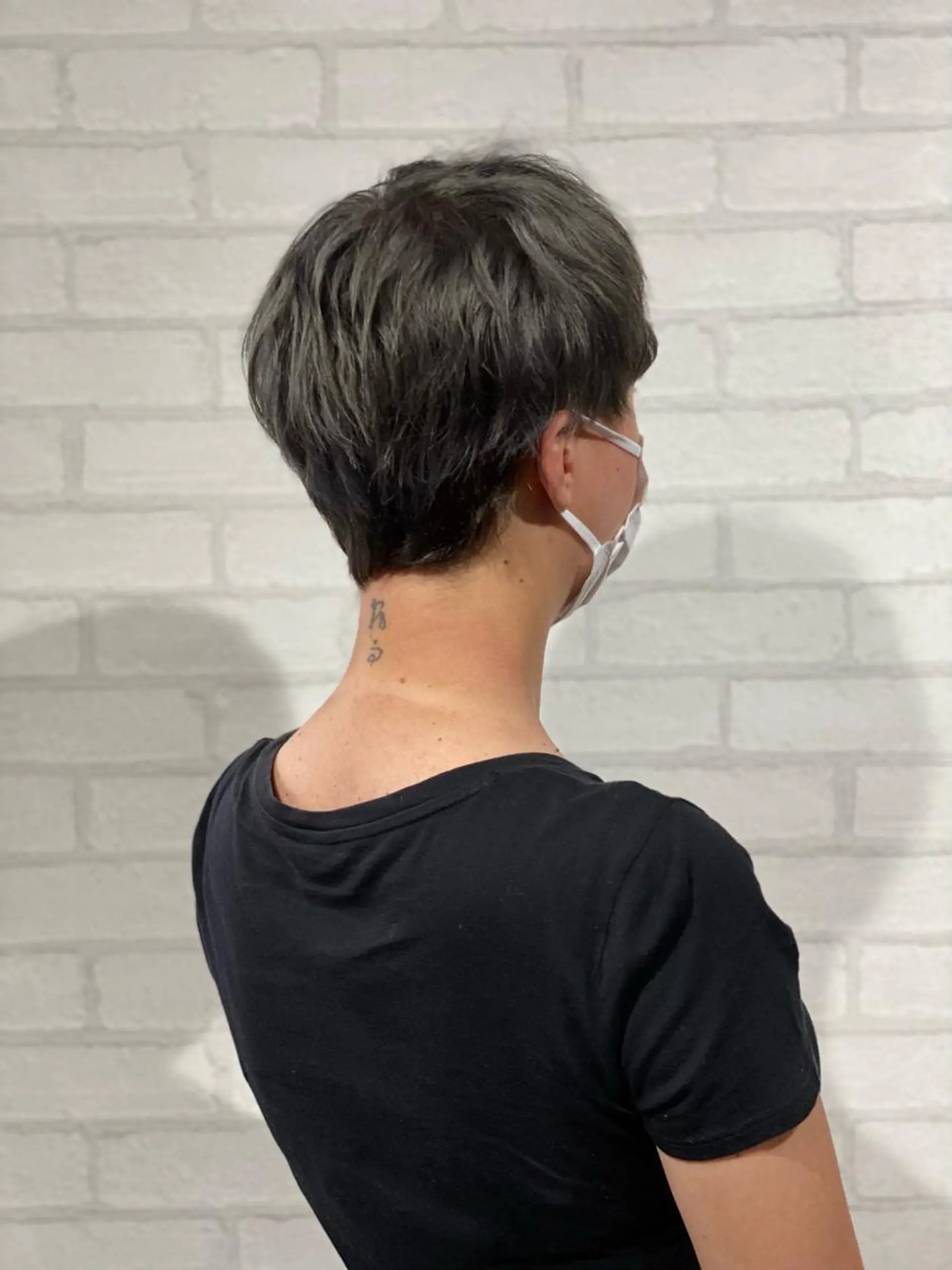 ショート カラー アッシュ シルバー シルバーアッシュ ✨ハイトーン カラー福岡拓也✨のヘアスタイル