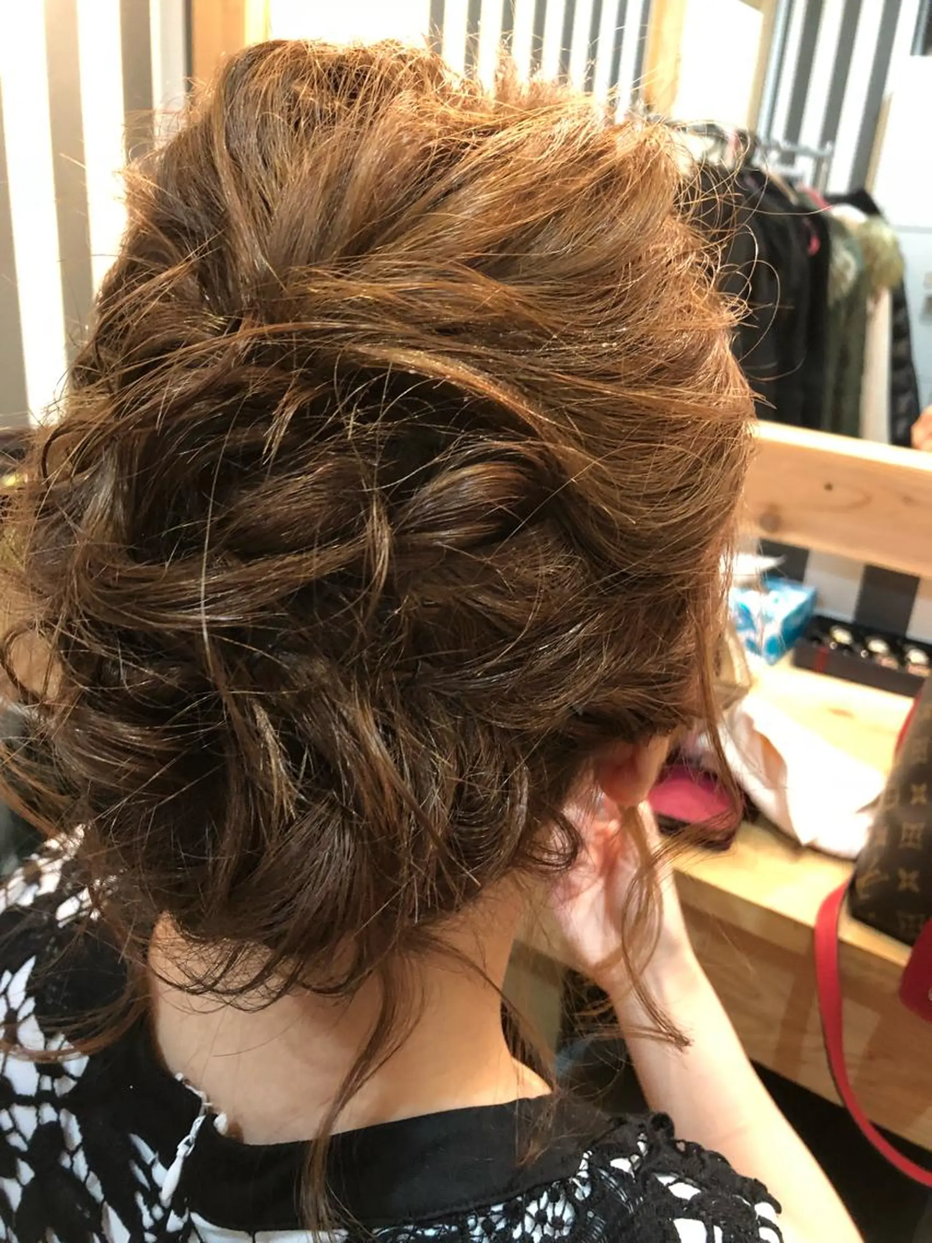 ショート ヘアアレンジ Kanani所属・田中 佐枝子のヘアスタイル