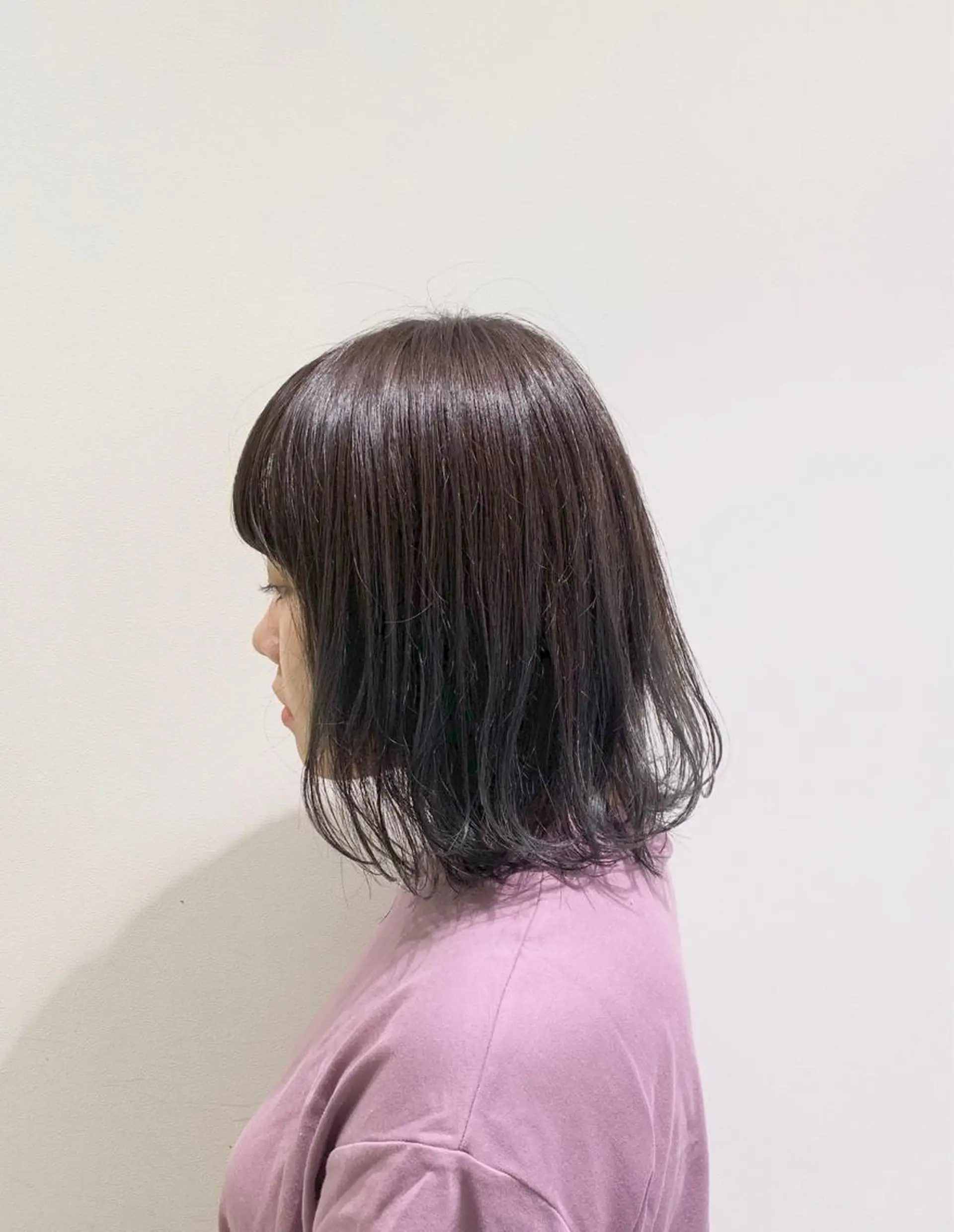 ミディアム カット ヘアカラー ショート、ボブ/ 川鍋薫のヘアスタイル