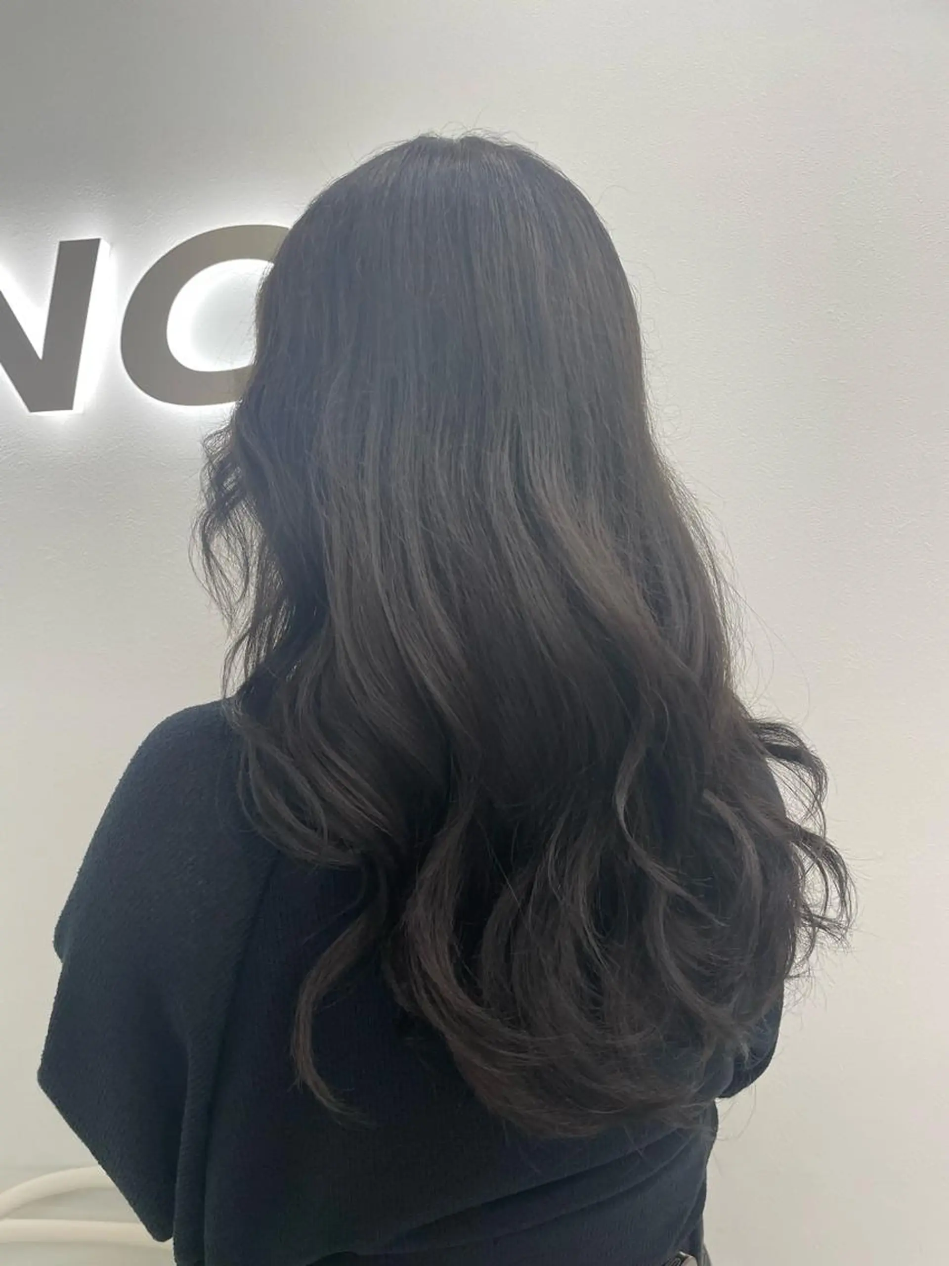 セミロング カラー ❄最強かわいいカラー ❄️MINA❄️のヘアスタイル