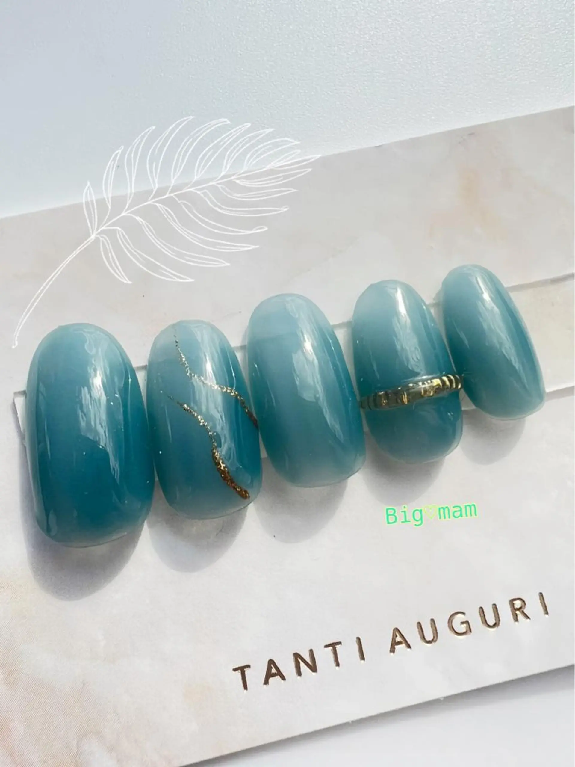 ネイル シンプルネイル ハンドネイル Big♡mam所属・Big♡mam （MAMI）のネイルデザイン