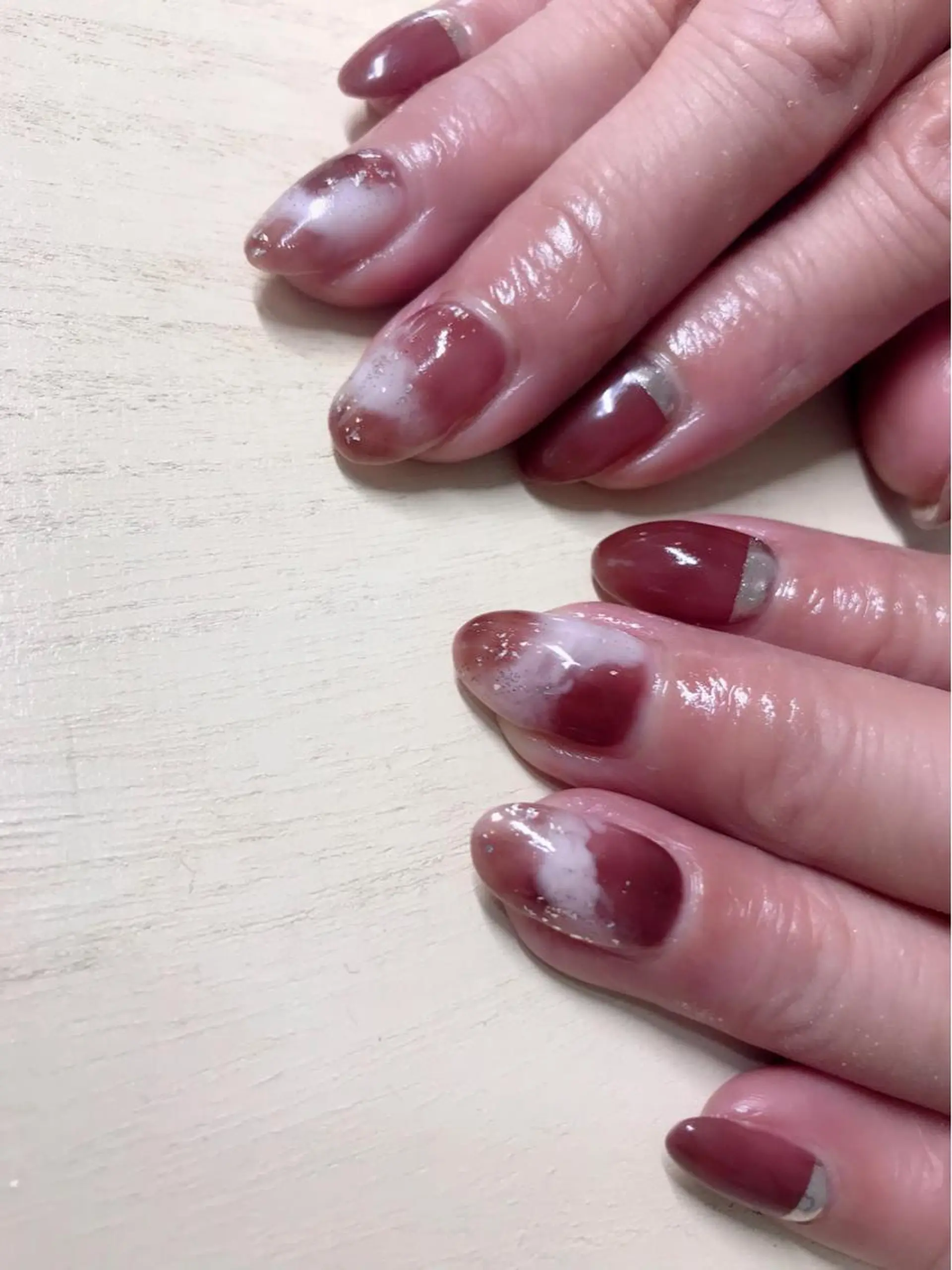 ネイル アートネイル ニュアンスネイル Olive nail salon所属・kawaguchi yukiのネイルデザイン