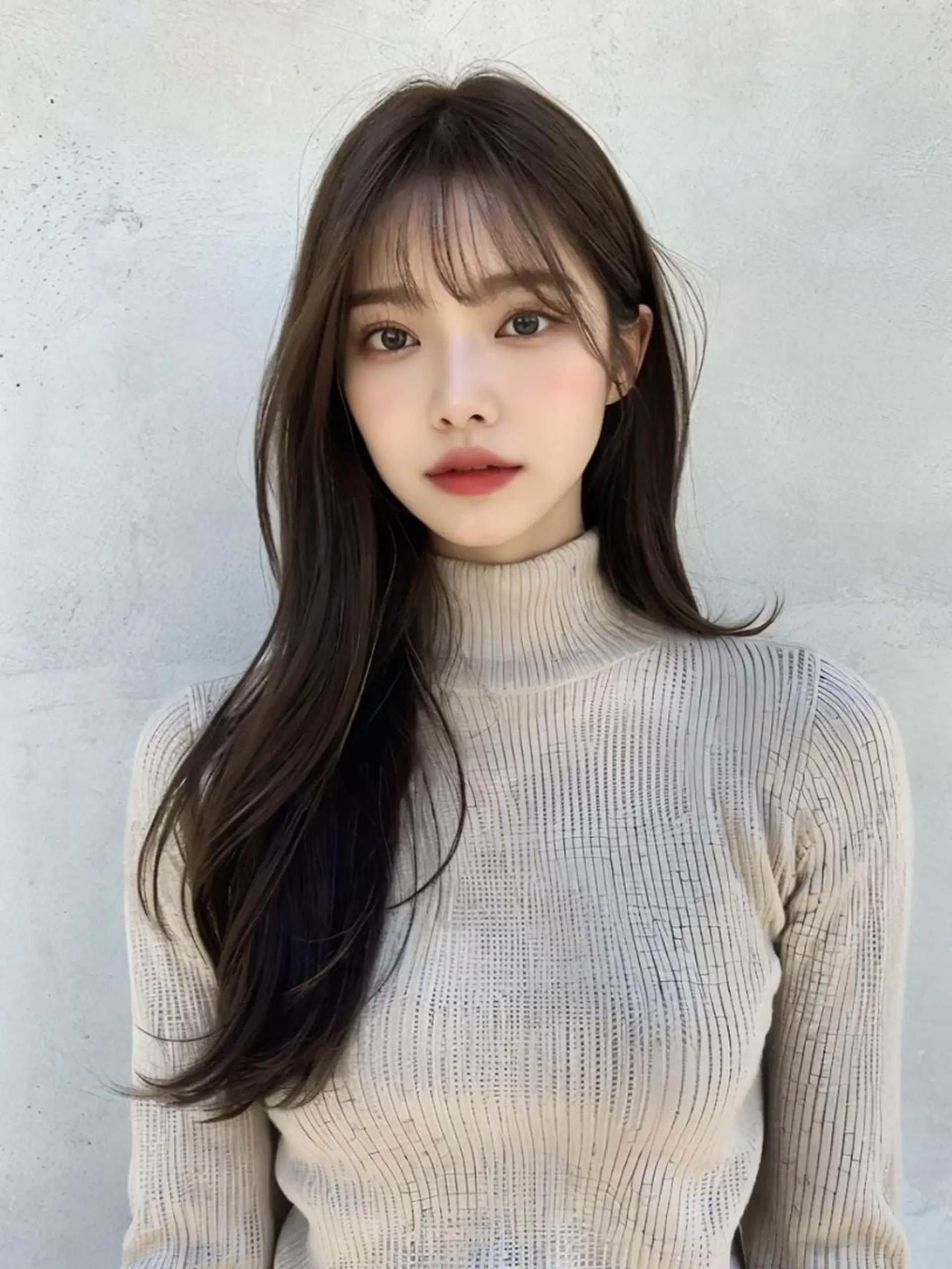 セミロング 髪質改善🇰🇷 レイヤーカット/梅田のヘアスタイル