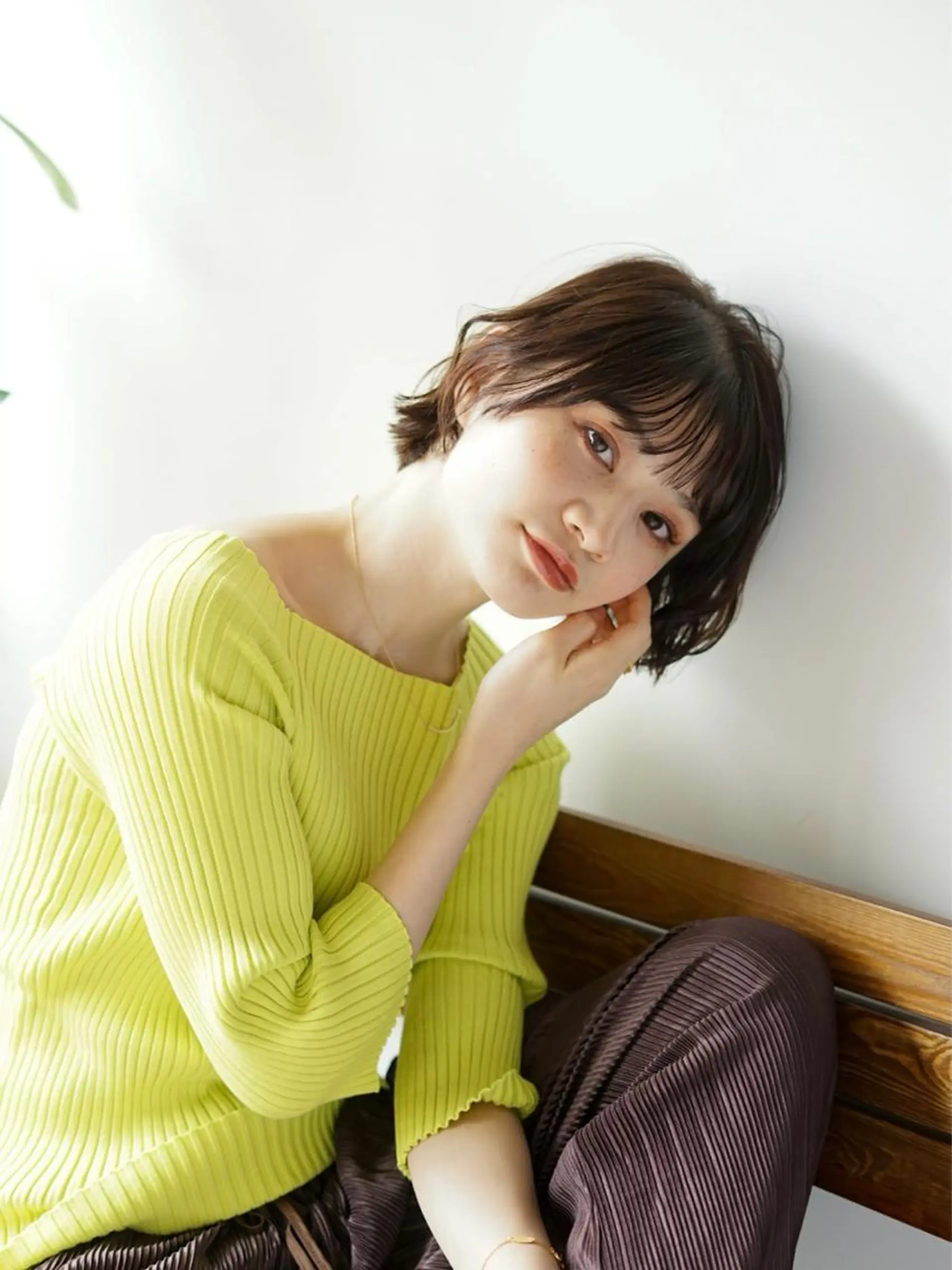 ショート カラー カット ヘアカラー トリートメント 骨格/顔タイプ/ パーソナルカラー菅原のヘアスタイル