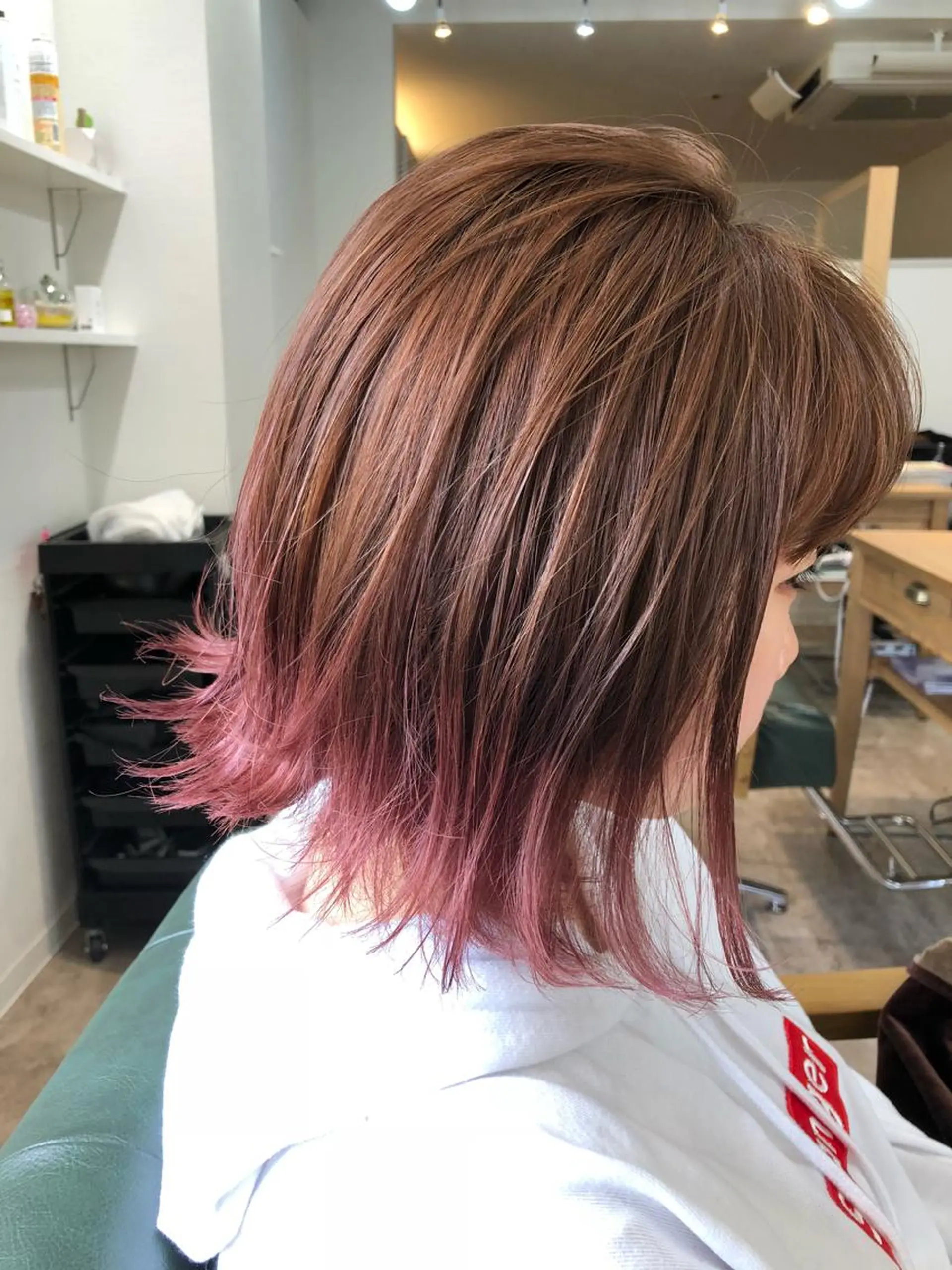 ミディアム カラー 佐々木 政徳のヘアスタイル