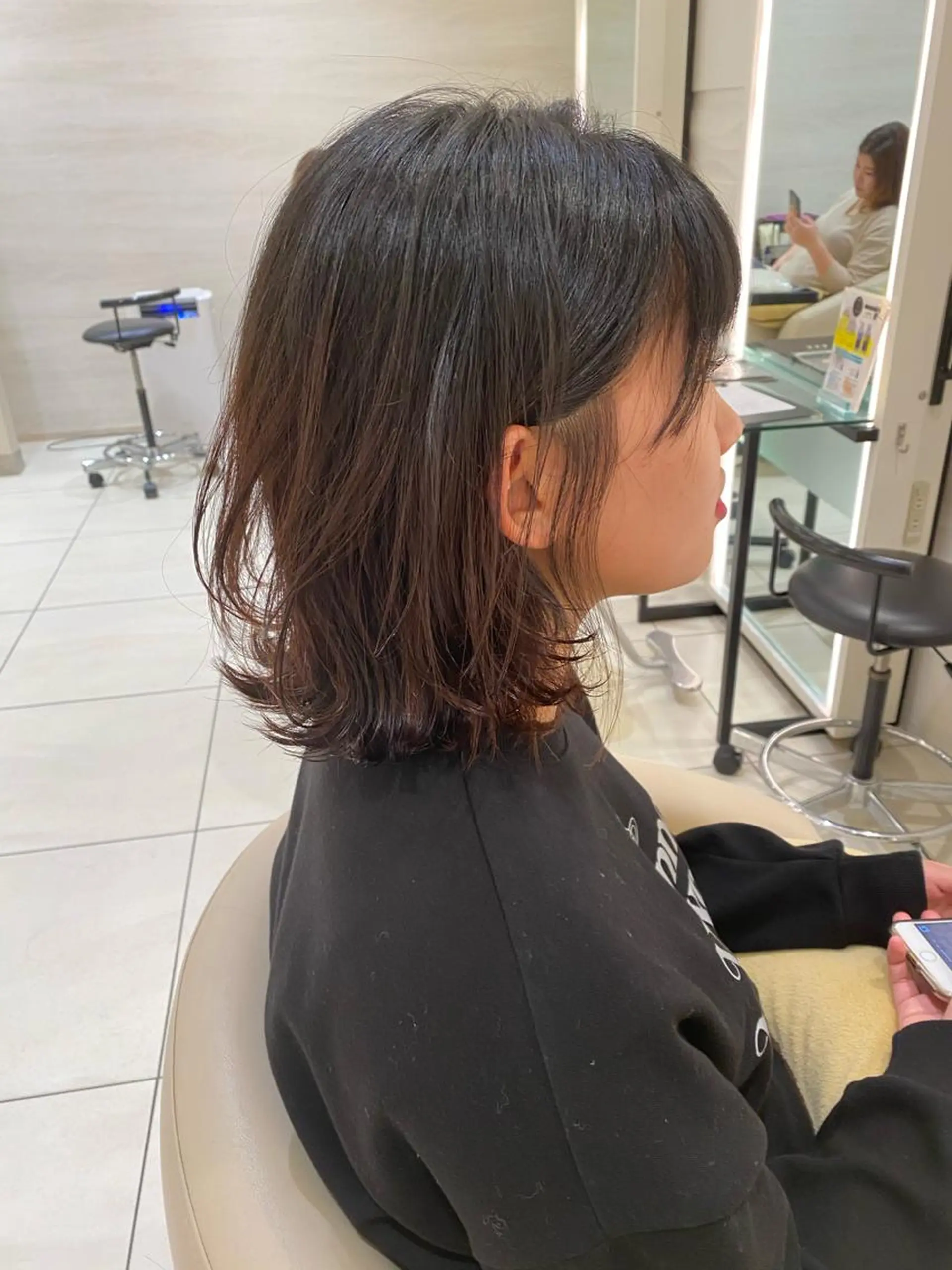 ショート 石田 優菜のヘアスタイル