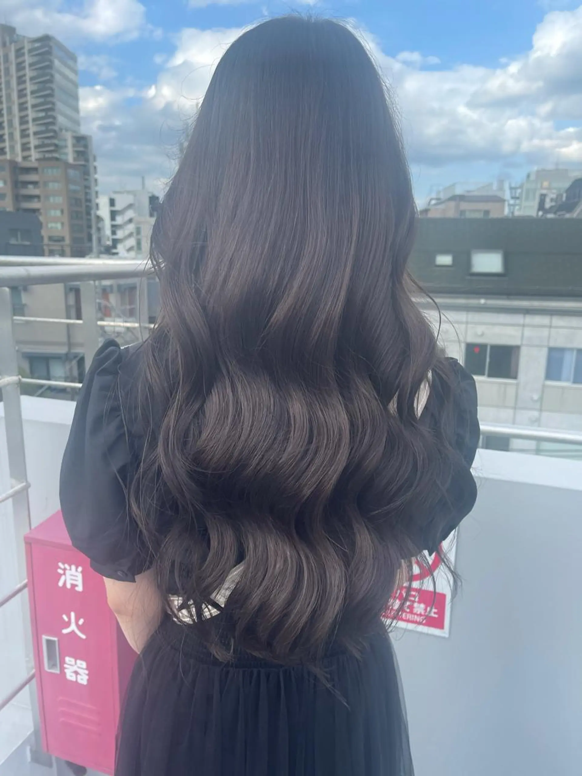 ロング カラー ヘアカラー トリートメント ヘアセット モテ髪提案します💕 髪質改善宗一郎のヘアスタイル